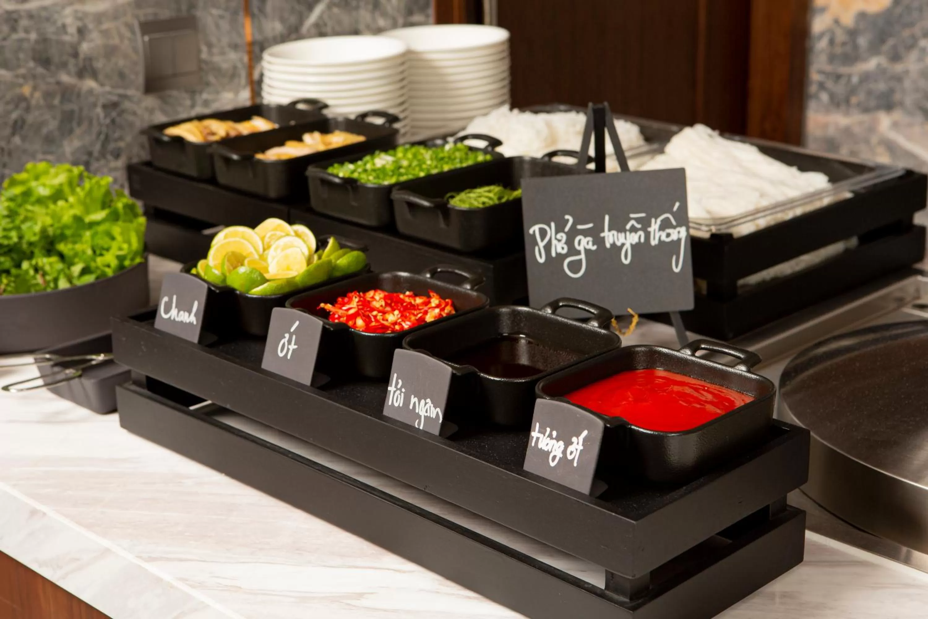 Food in D'Lecia Ha Long Hotel