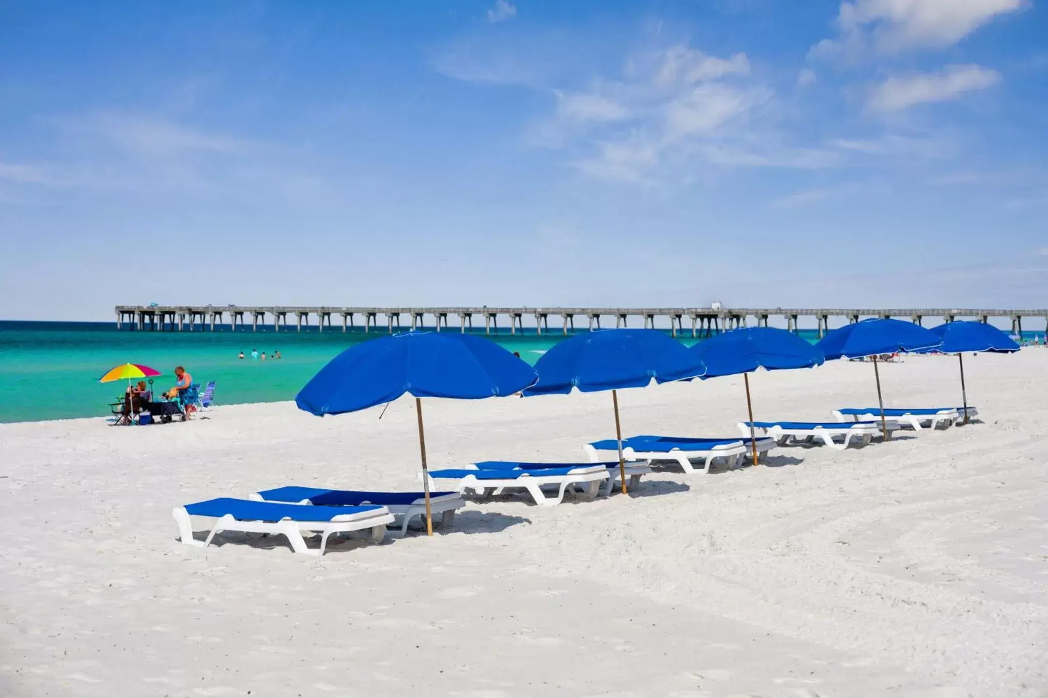 Beach in Holiday Terrace Beachfront Hotel, a By The Sea Resort