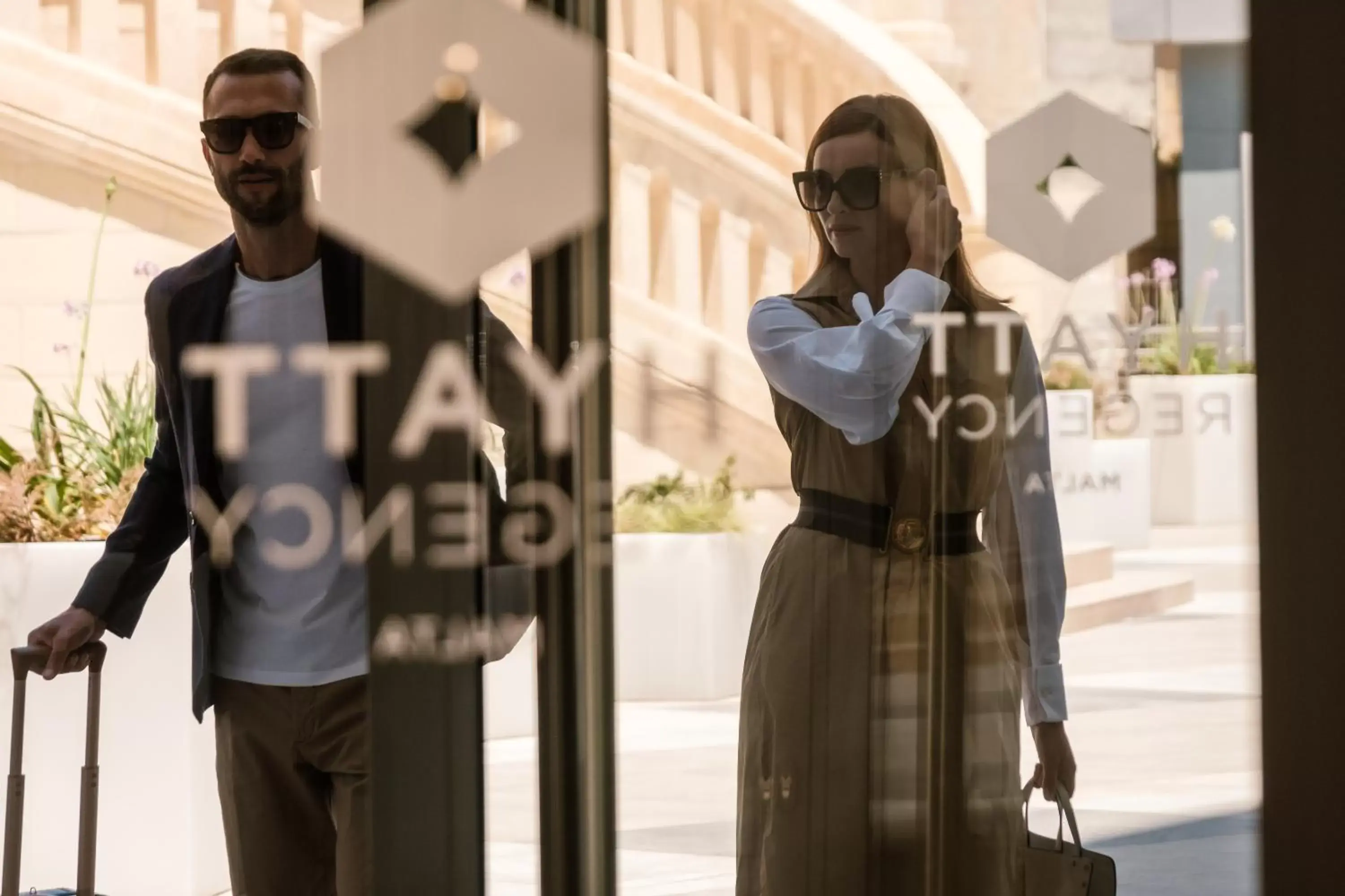 Facade/entrance in Hyatt Regency Malta