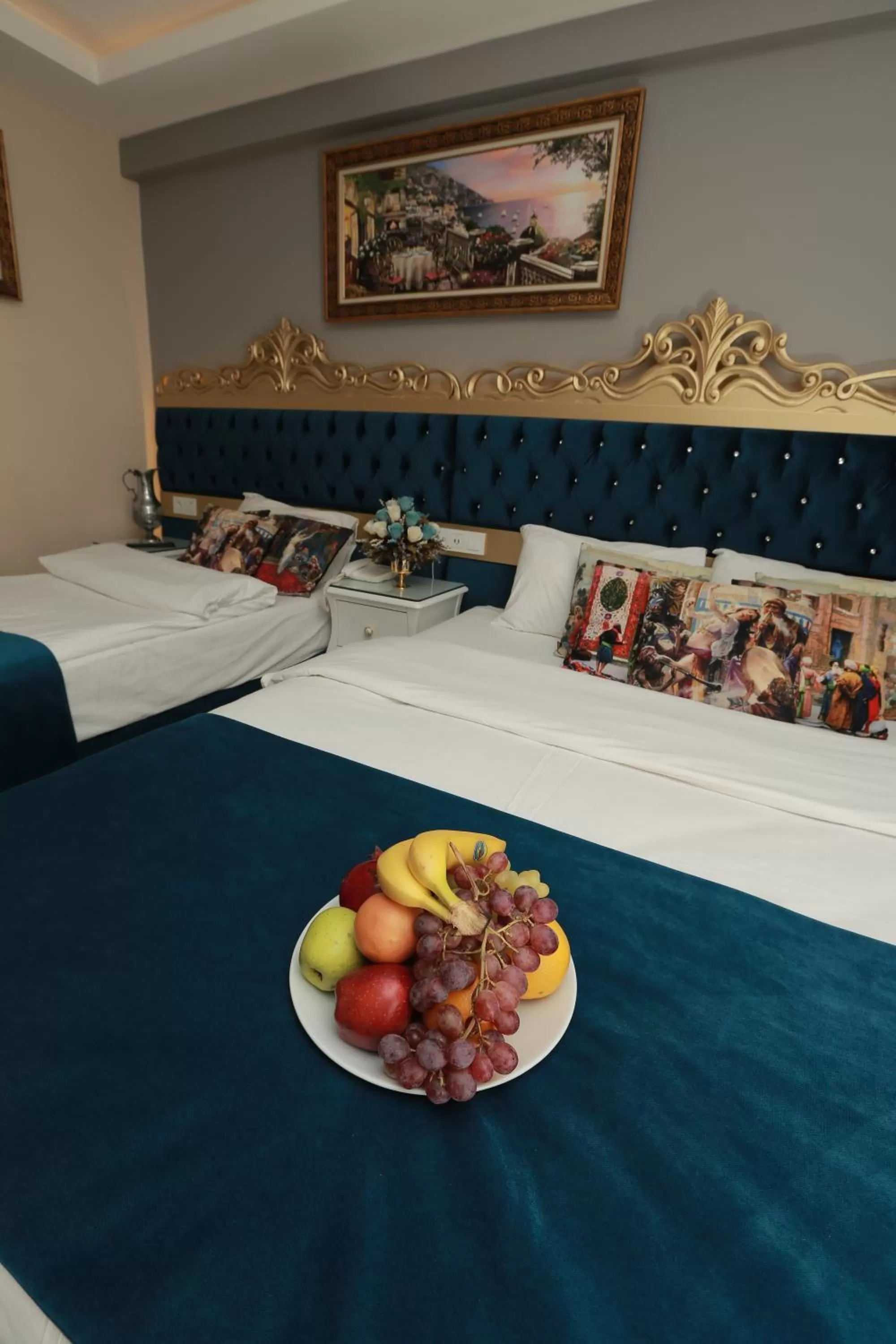 Bed in Constantinopolis Hotel