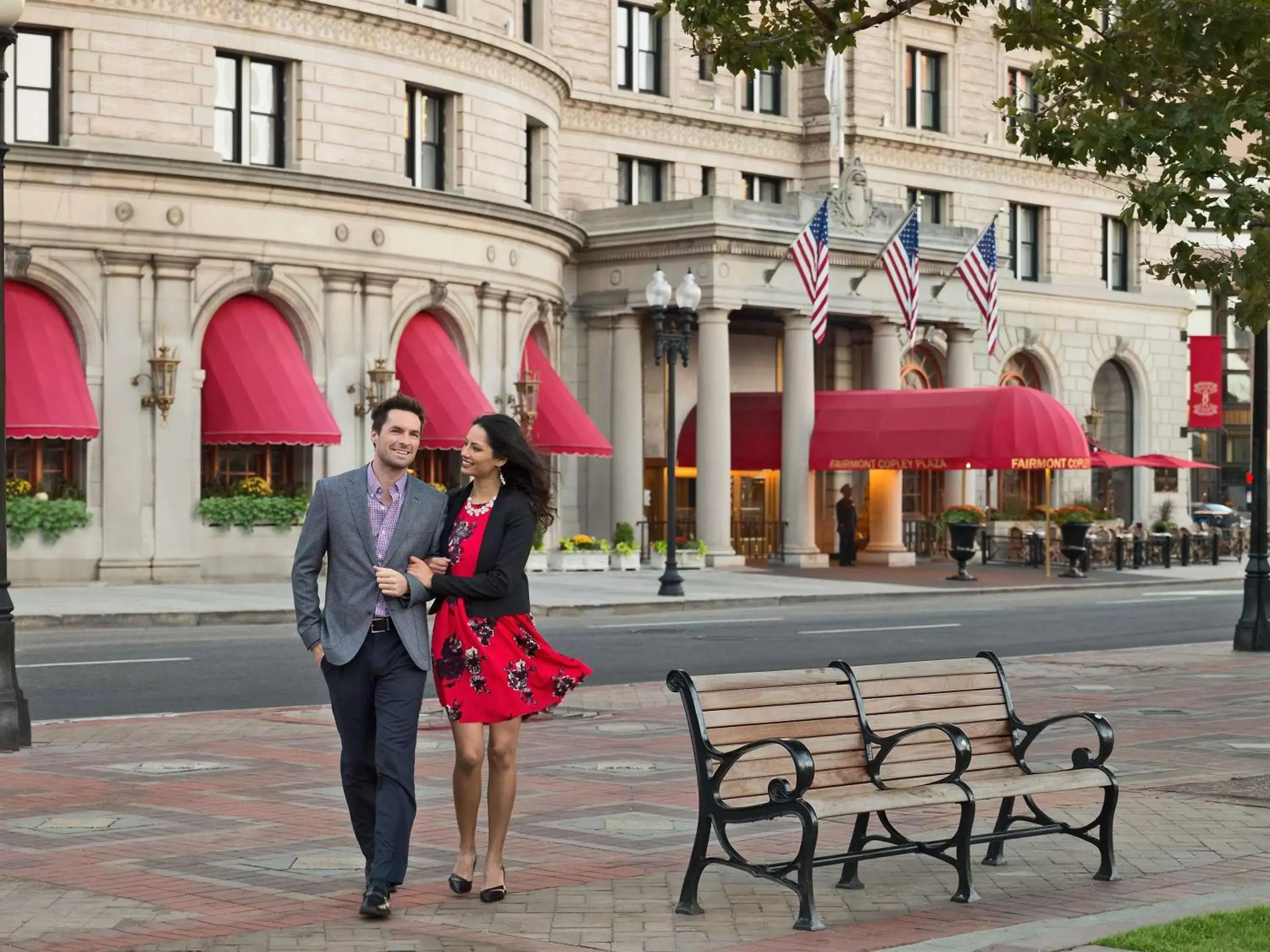 Property building in Fairmont Copley Plaza