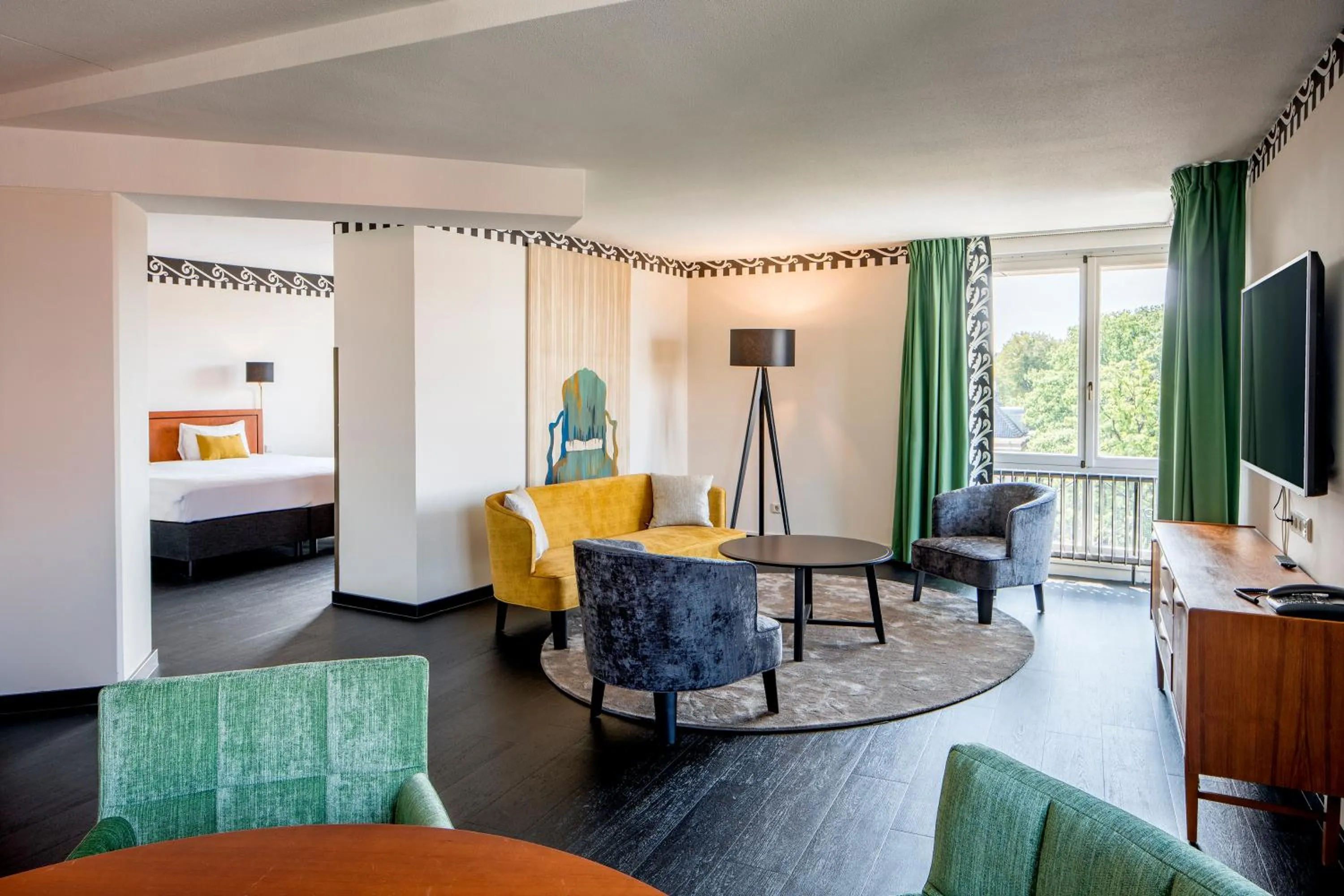 Living room in Hotel Theater Figi