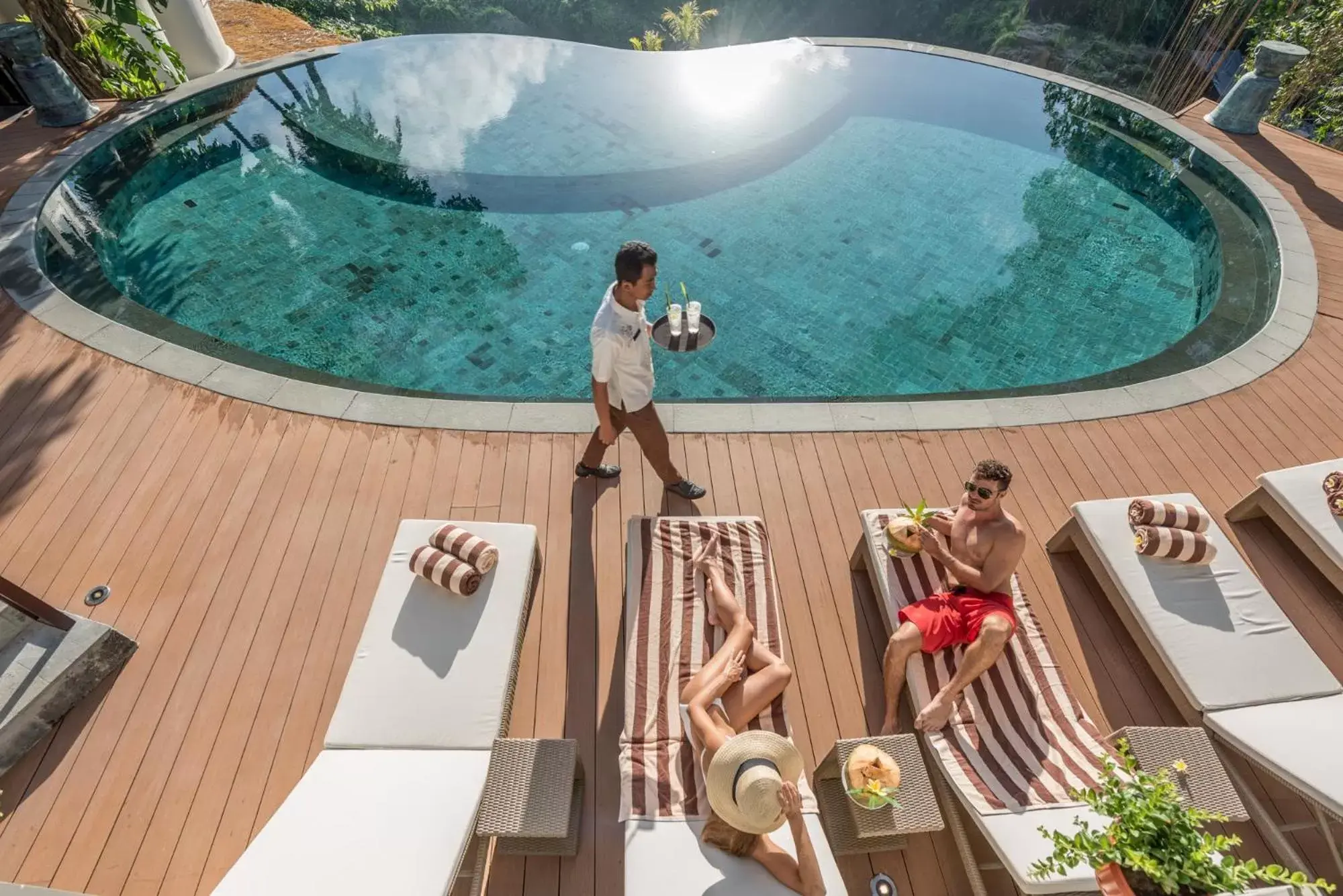Swimming pool, Guests in Tanadewa Resort & Spa Ubud