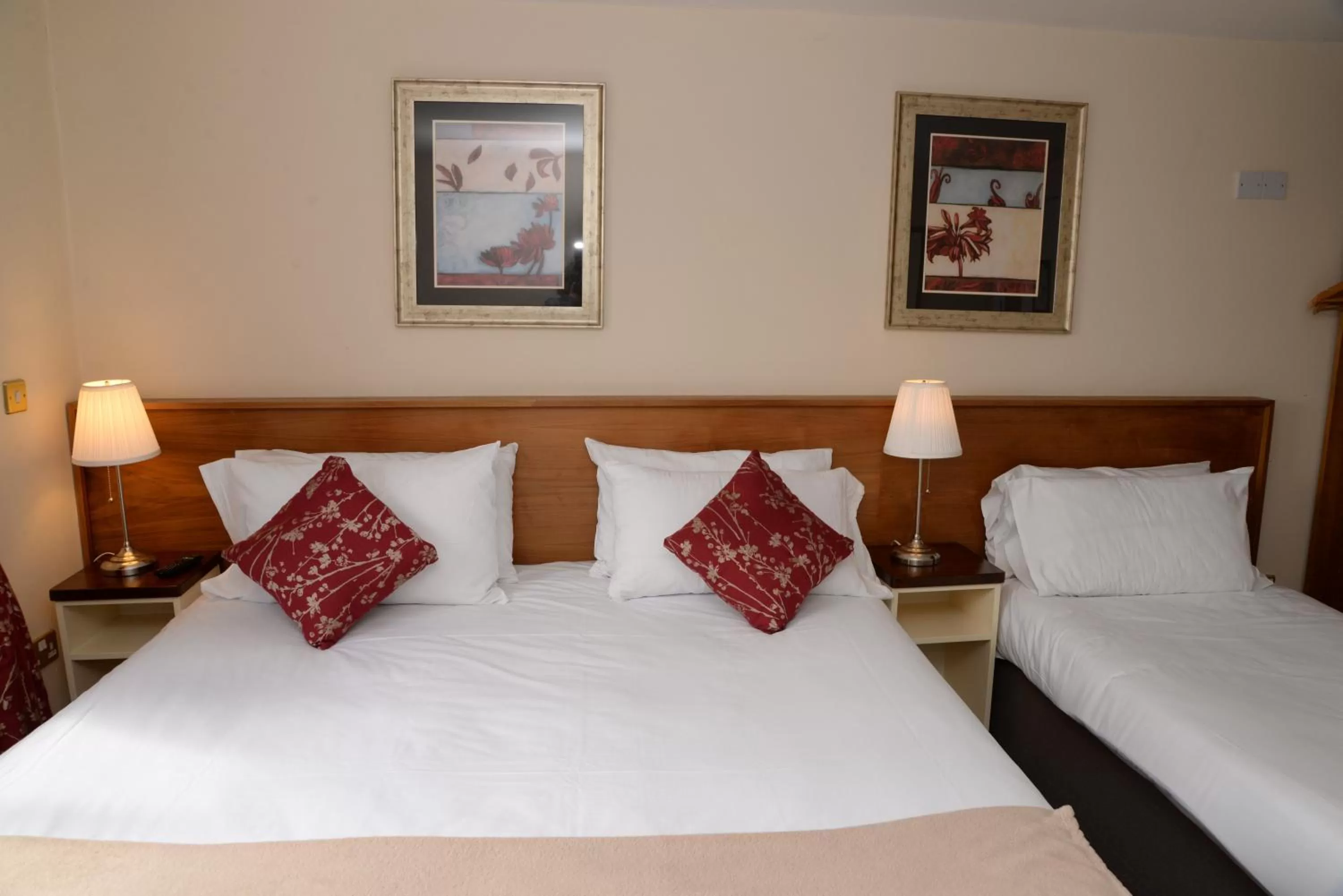 Bed in Gabriel House Guesthouse