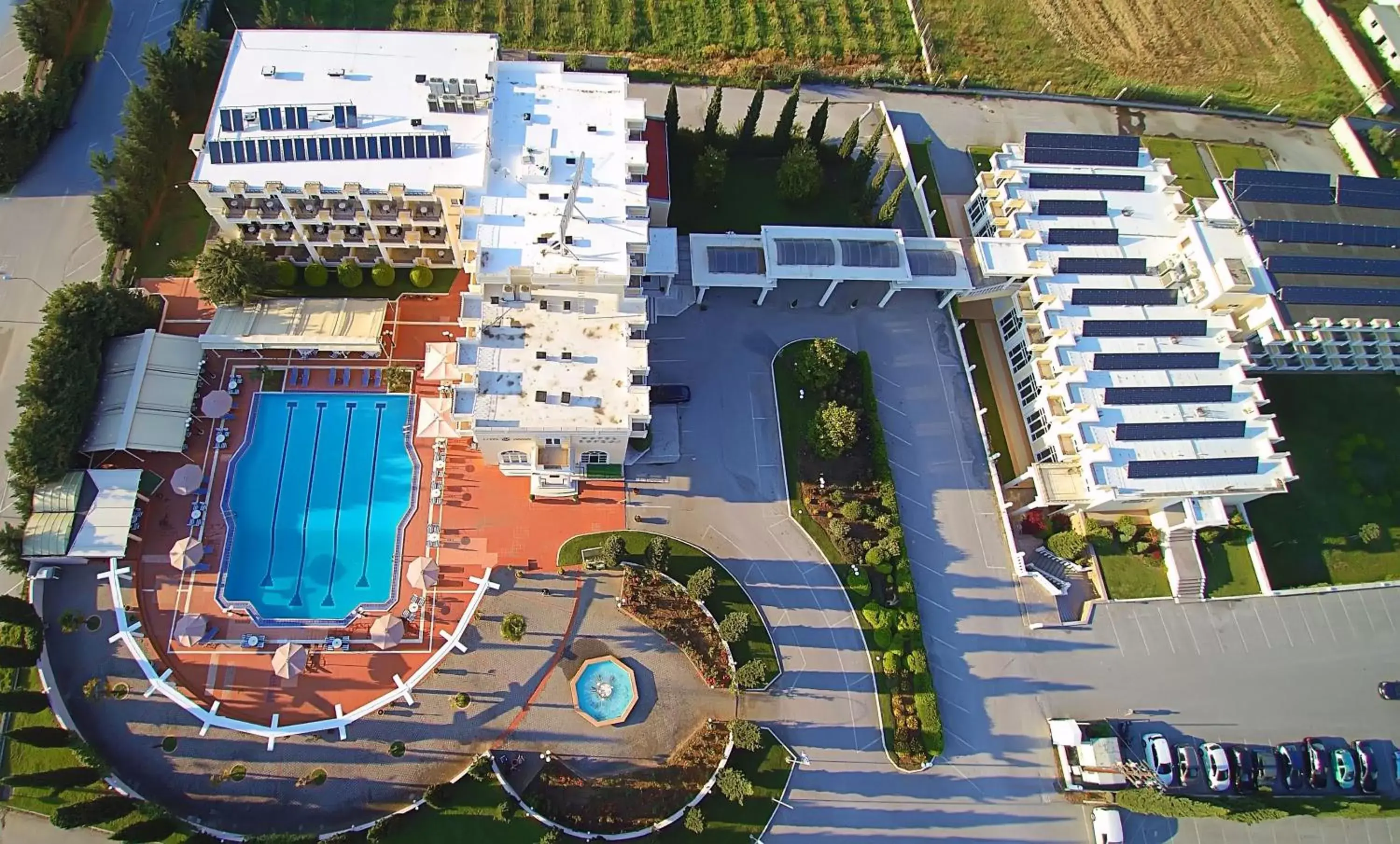 Bird's-eye View in Kouros Hotel