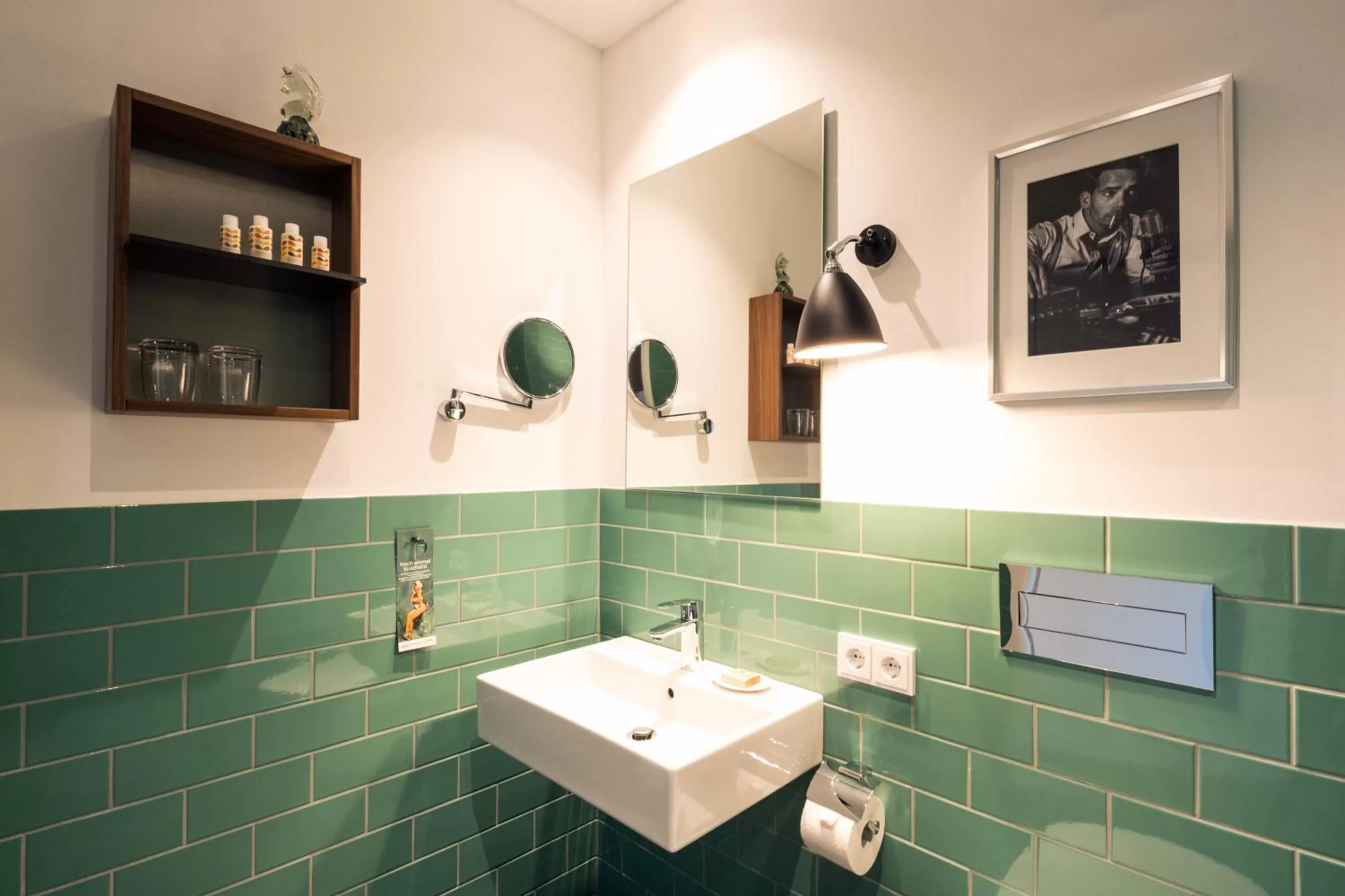 Toilet in Das Eckert - Lifestyle Design Hotel & Fine Dining bei Basel (Grenzach)
