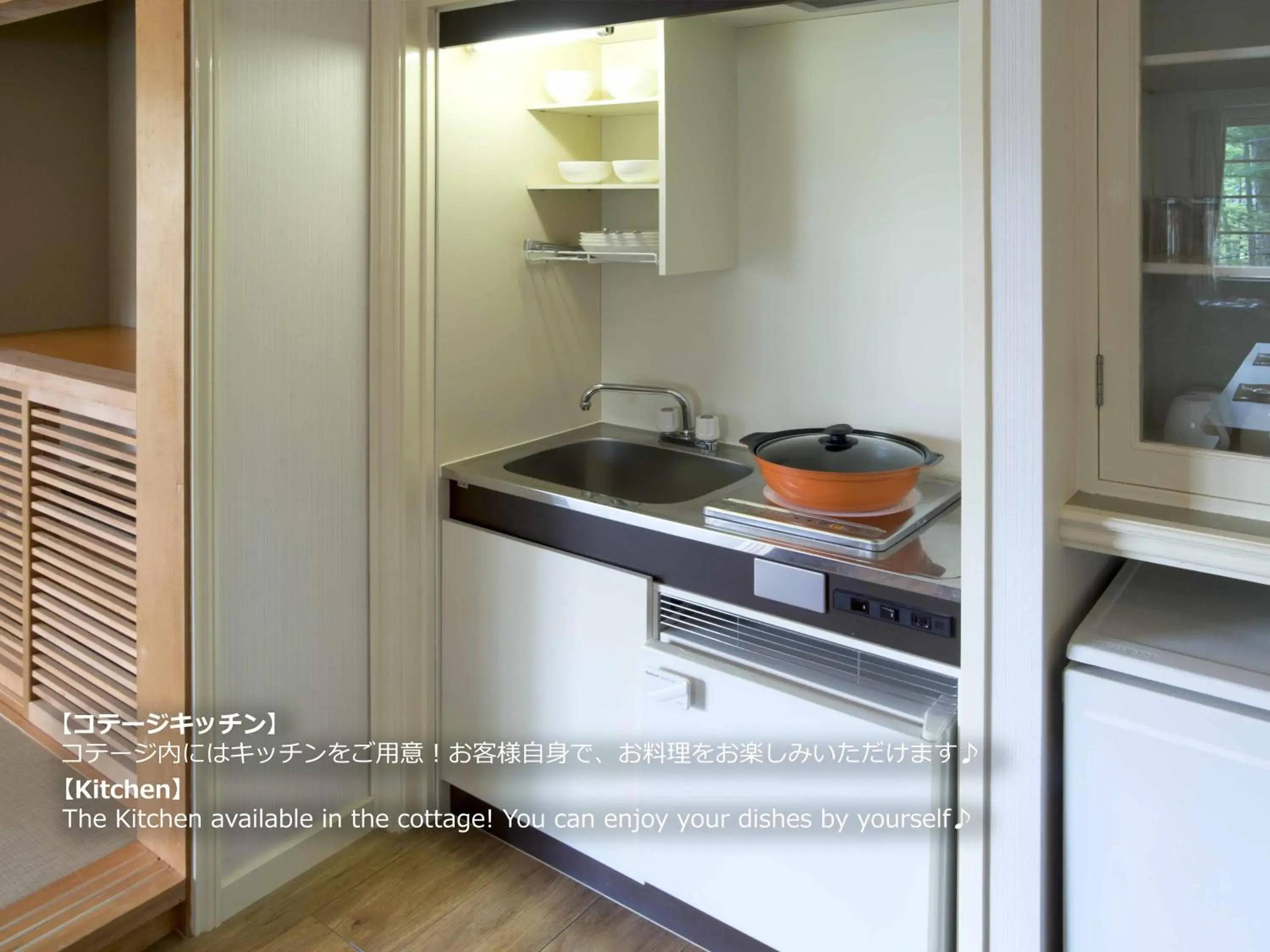 Kitchen or kitchenette, Kitchen/Kitchenette in Resort Villa Takayama