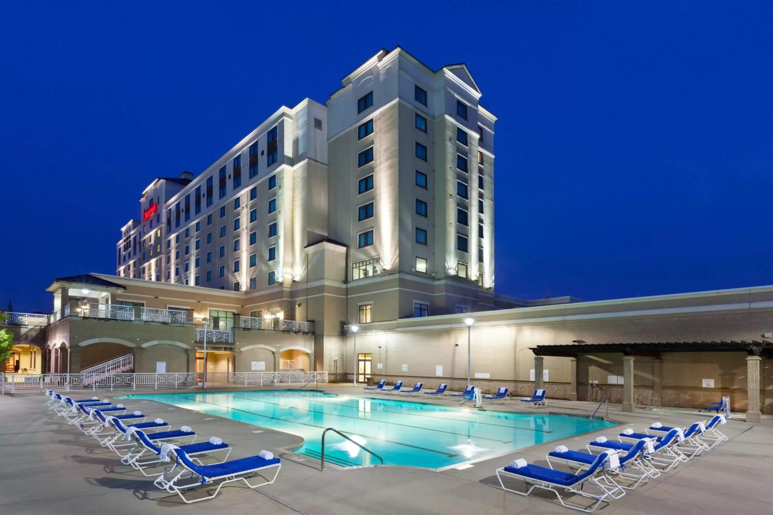 Swimming pool, Property Building in Spartanburg Marriott
