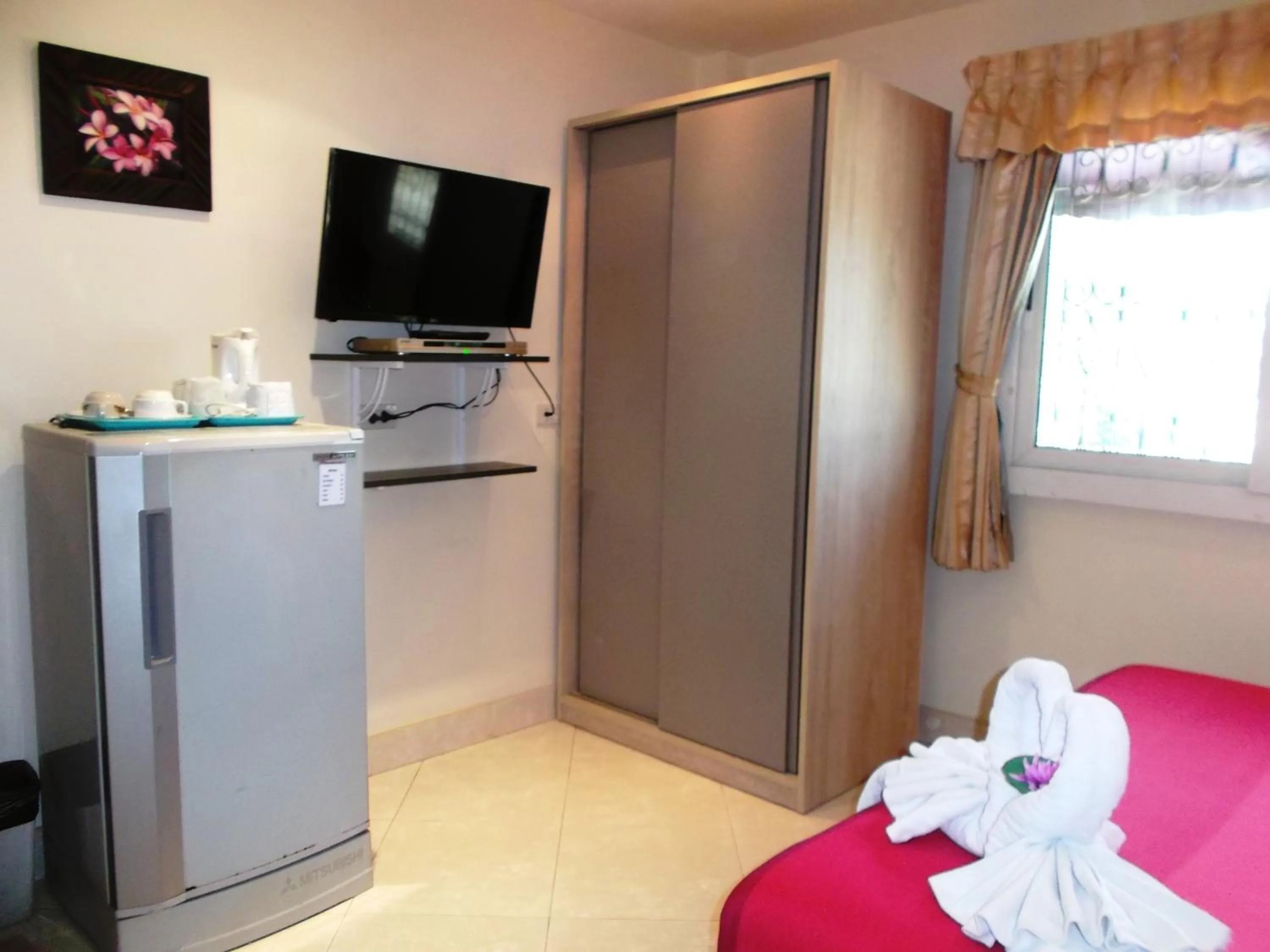 Decorative detail, Bed in Chaiyapoon Inn