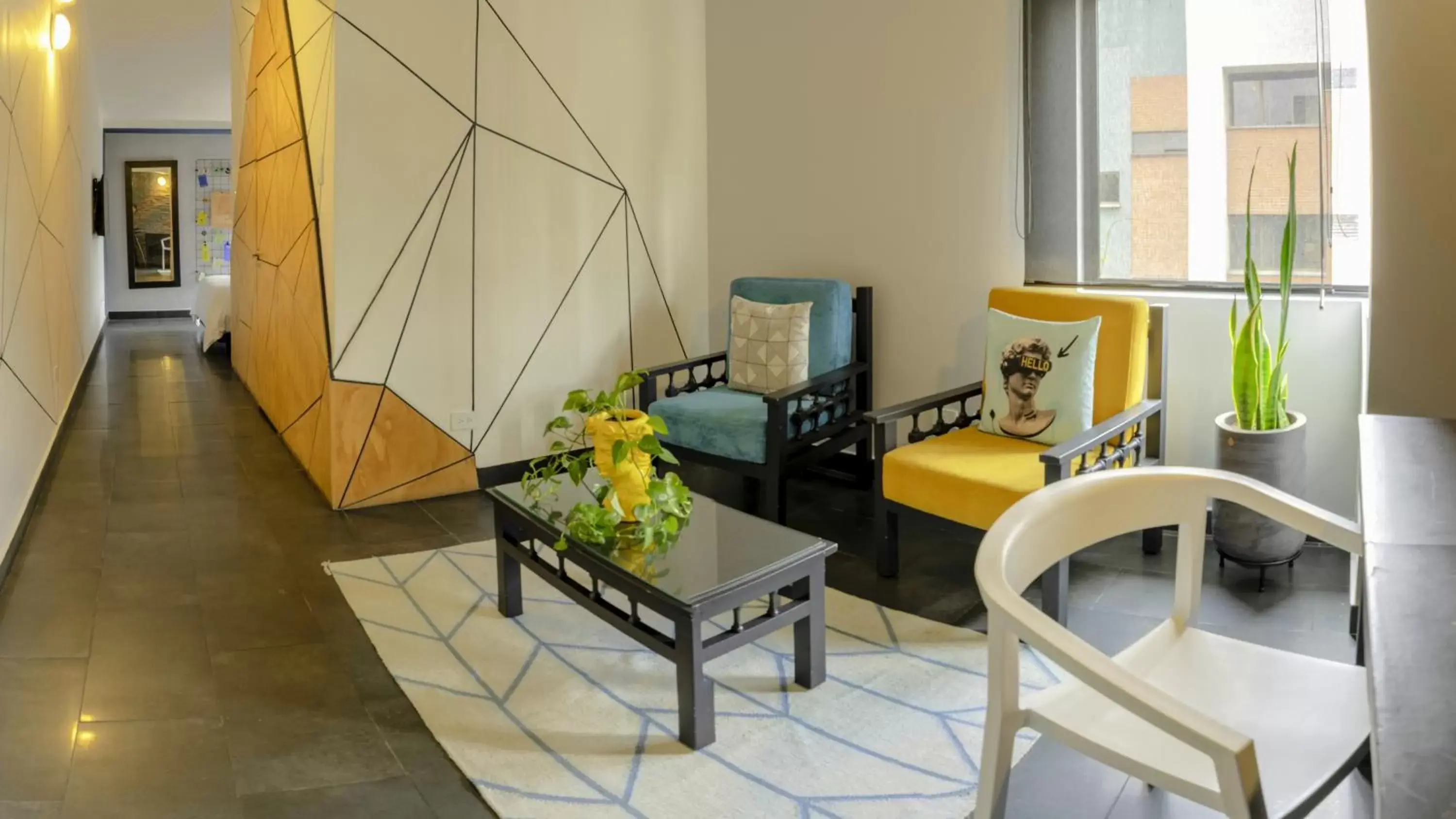 Living room, Seating Area in Hotel El Peñon by Bithotels