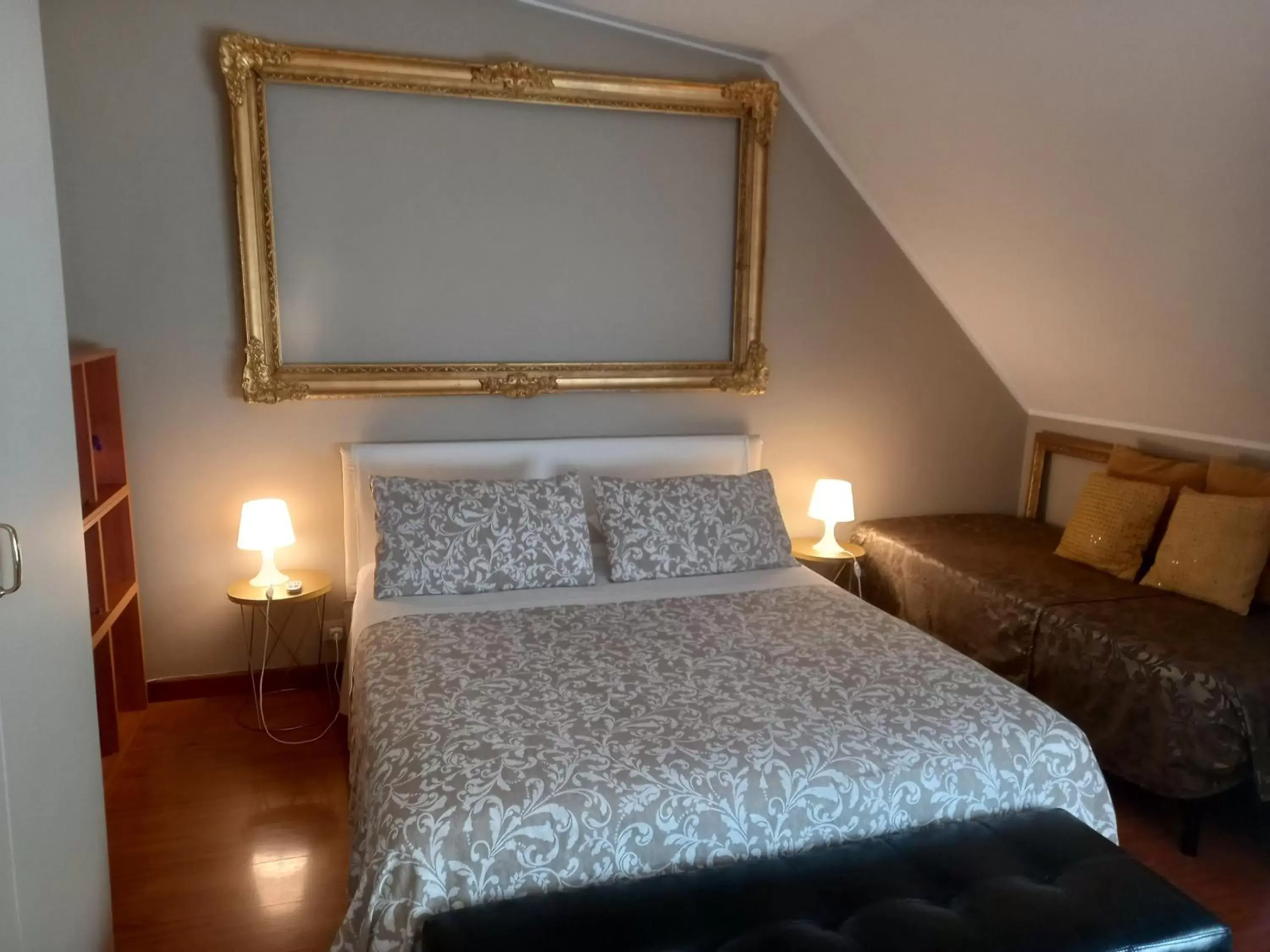 Bedroom, Bed in Residence House Aramis Milano -with free parking