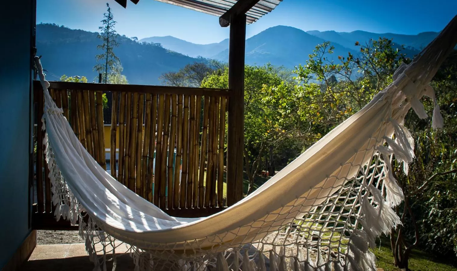 Mountain view in Pousada Vila Santa Barbara