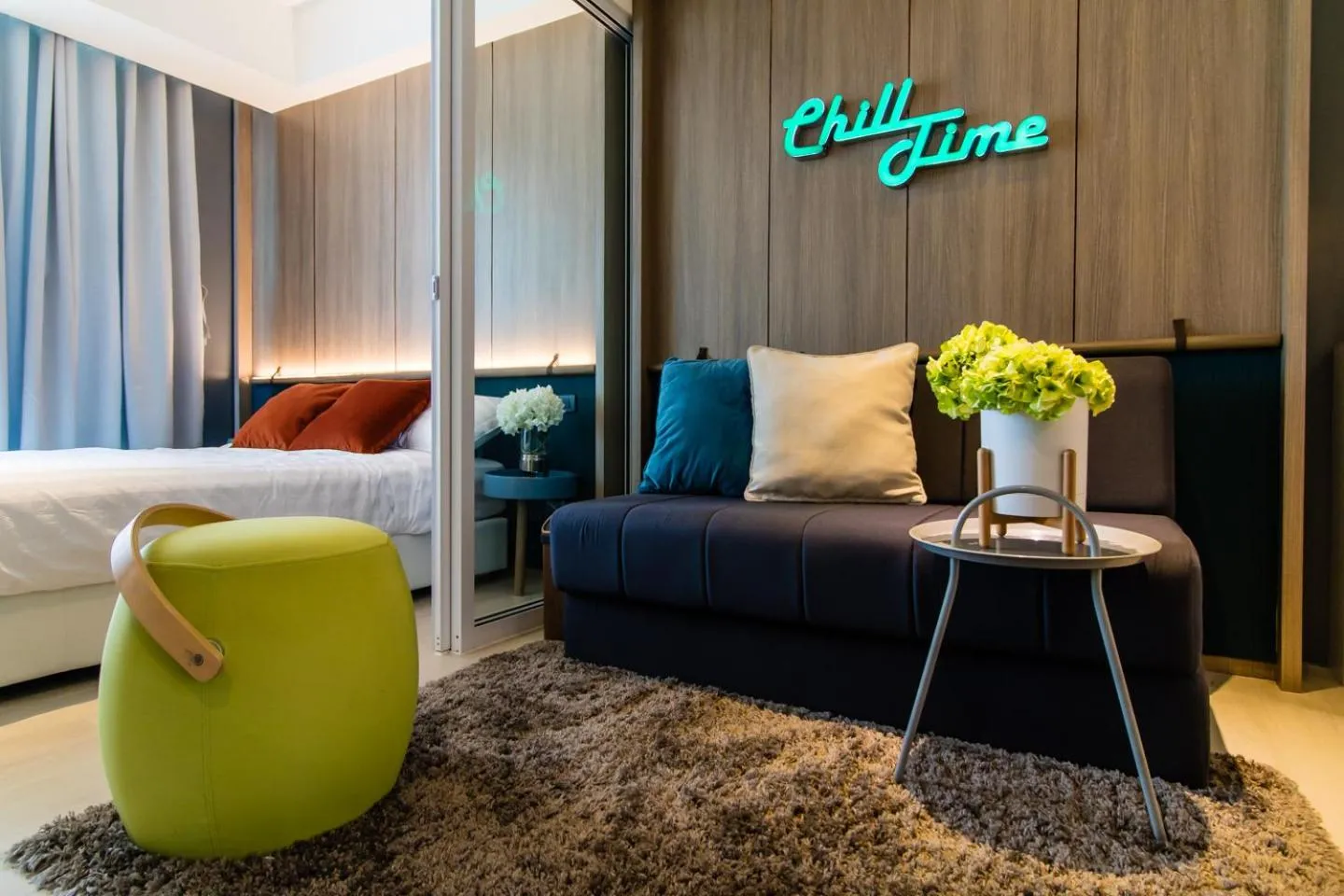 Bed in Azure Urban Beach Resort Manila by Radlett