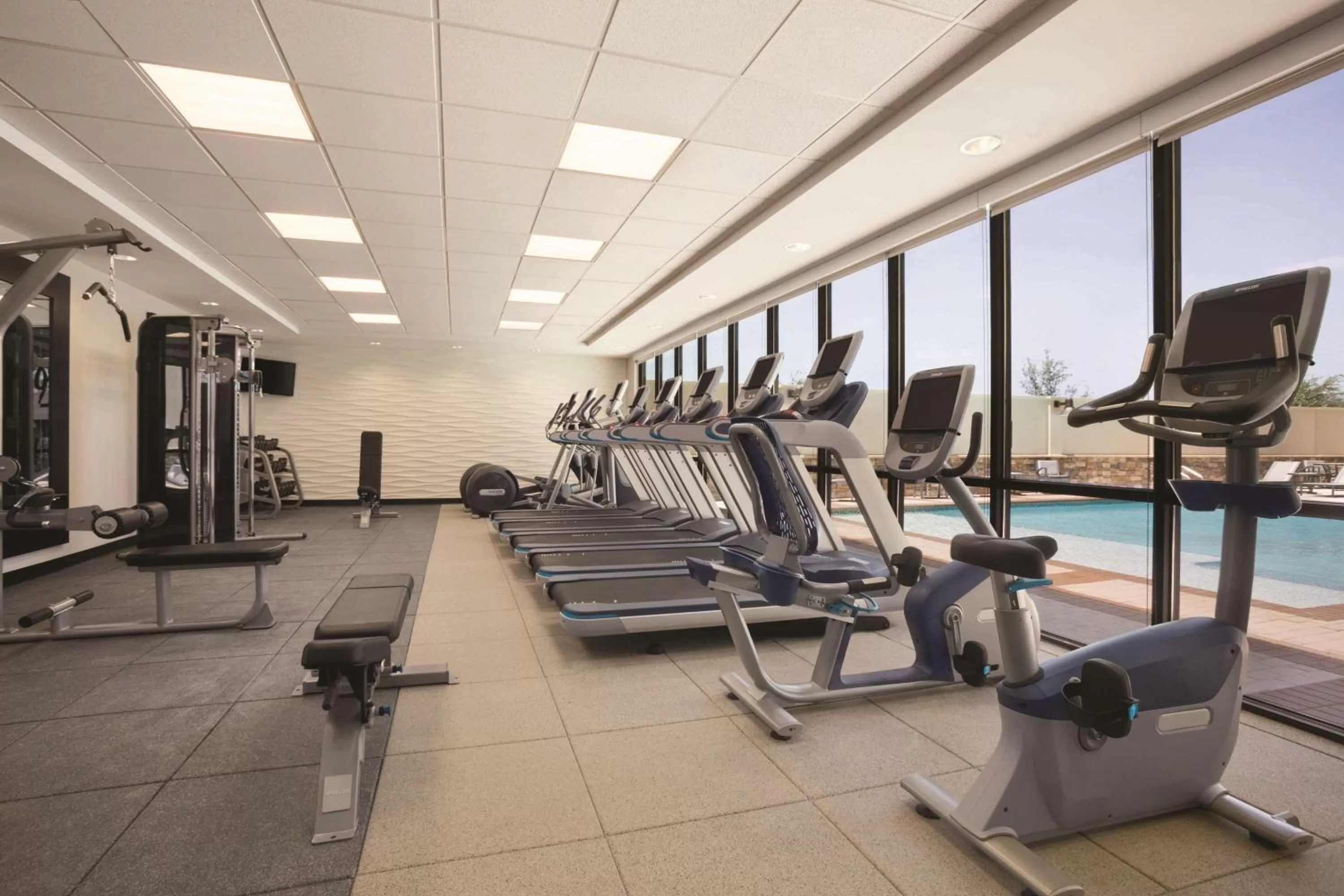 Fitness centre/facilities in Embassy Suites by Hilton McAllen Convention Center