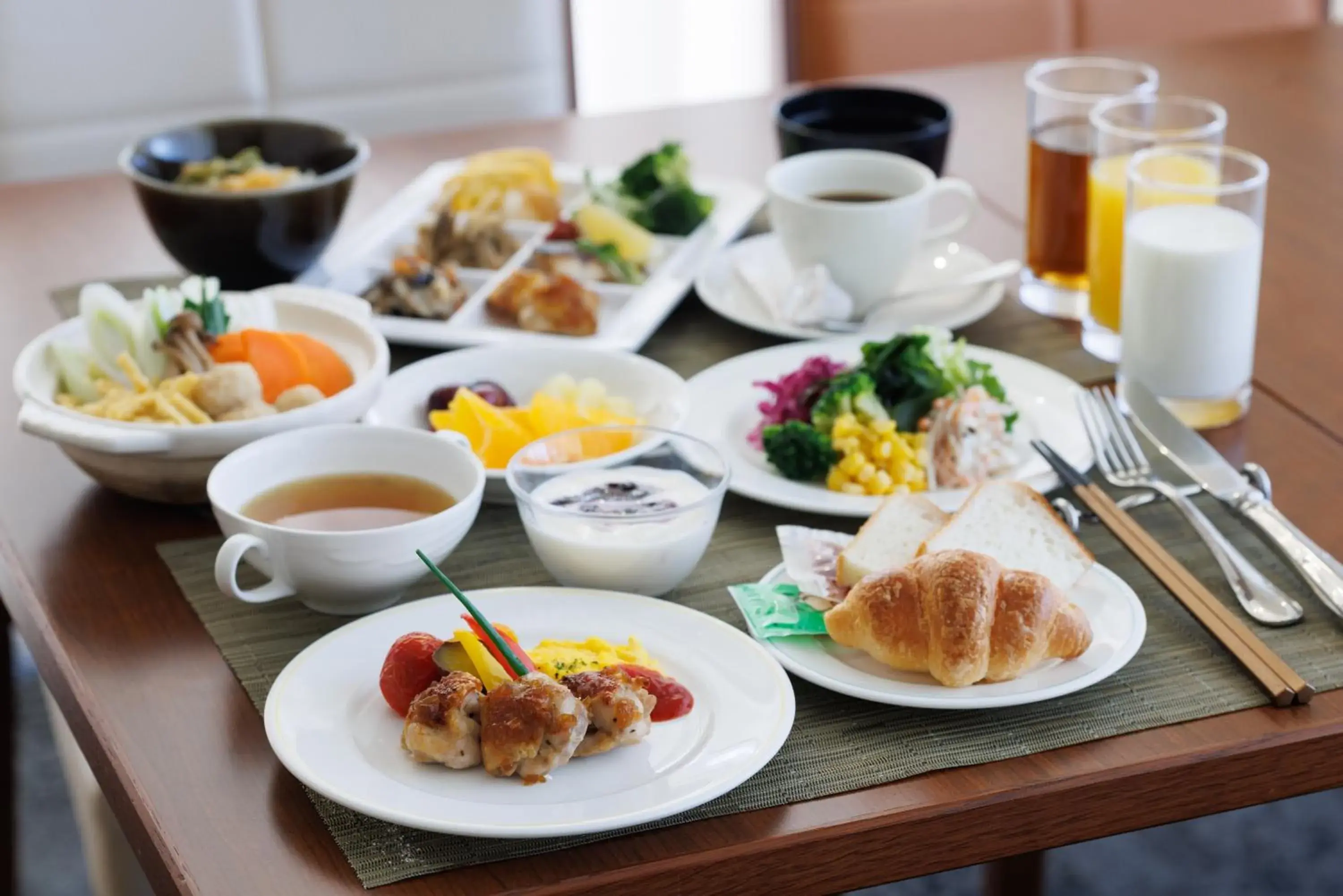 Restaurant/places to eat, Breakfast in Ryogoku View Hotel
