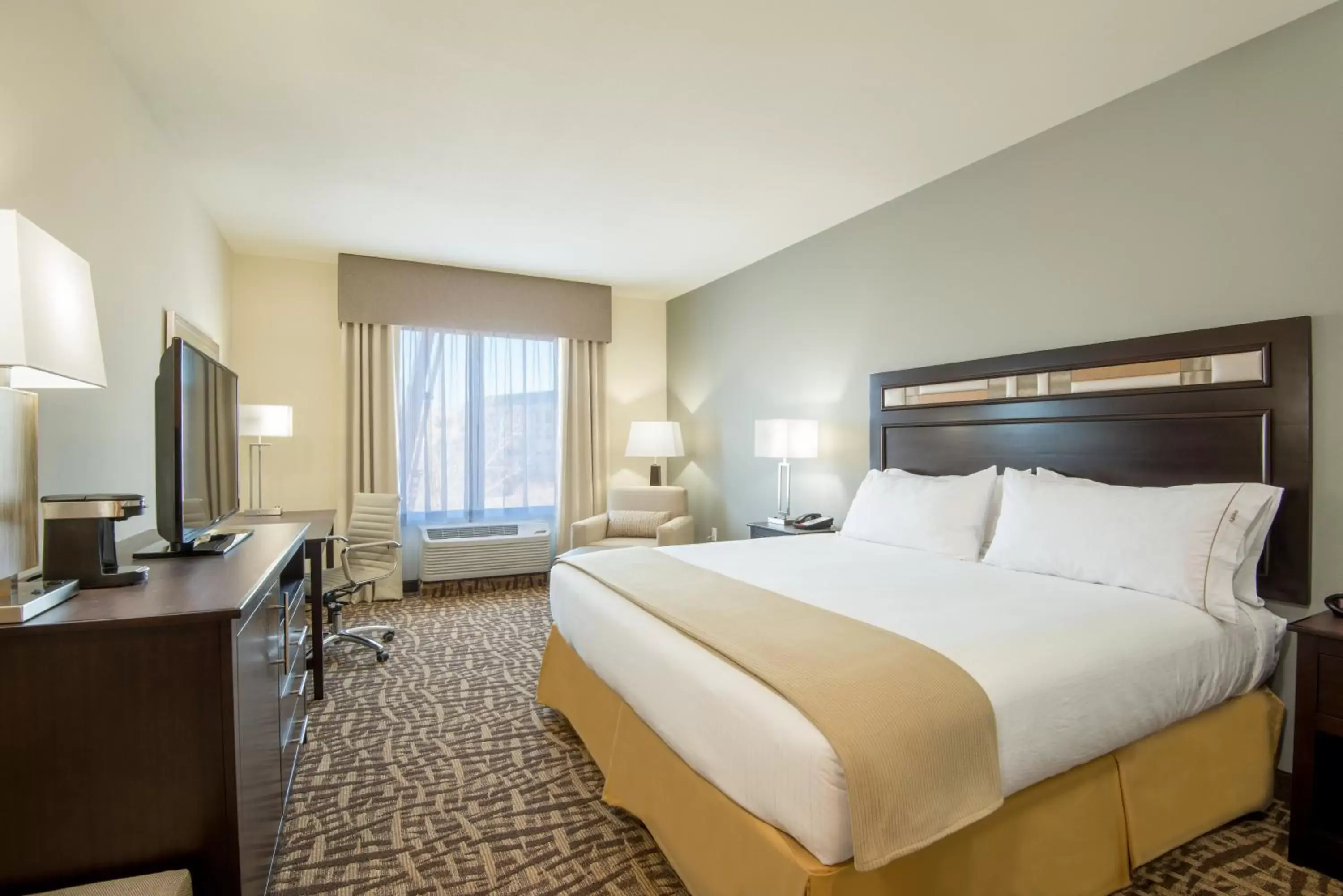 Standard King Room with Mobility Accessible Roll-In Shower in Holiday Inn Express & Suites Denver South - Castle Rock by IHG Standard King Room with Mobility Accessible Roll-In Shower in Holiday Inn Express & Suites Denver South - Castle Rock by IHG