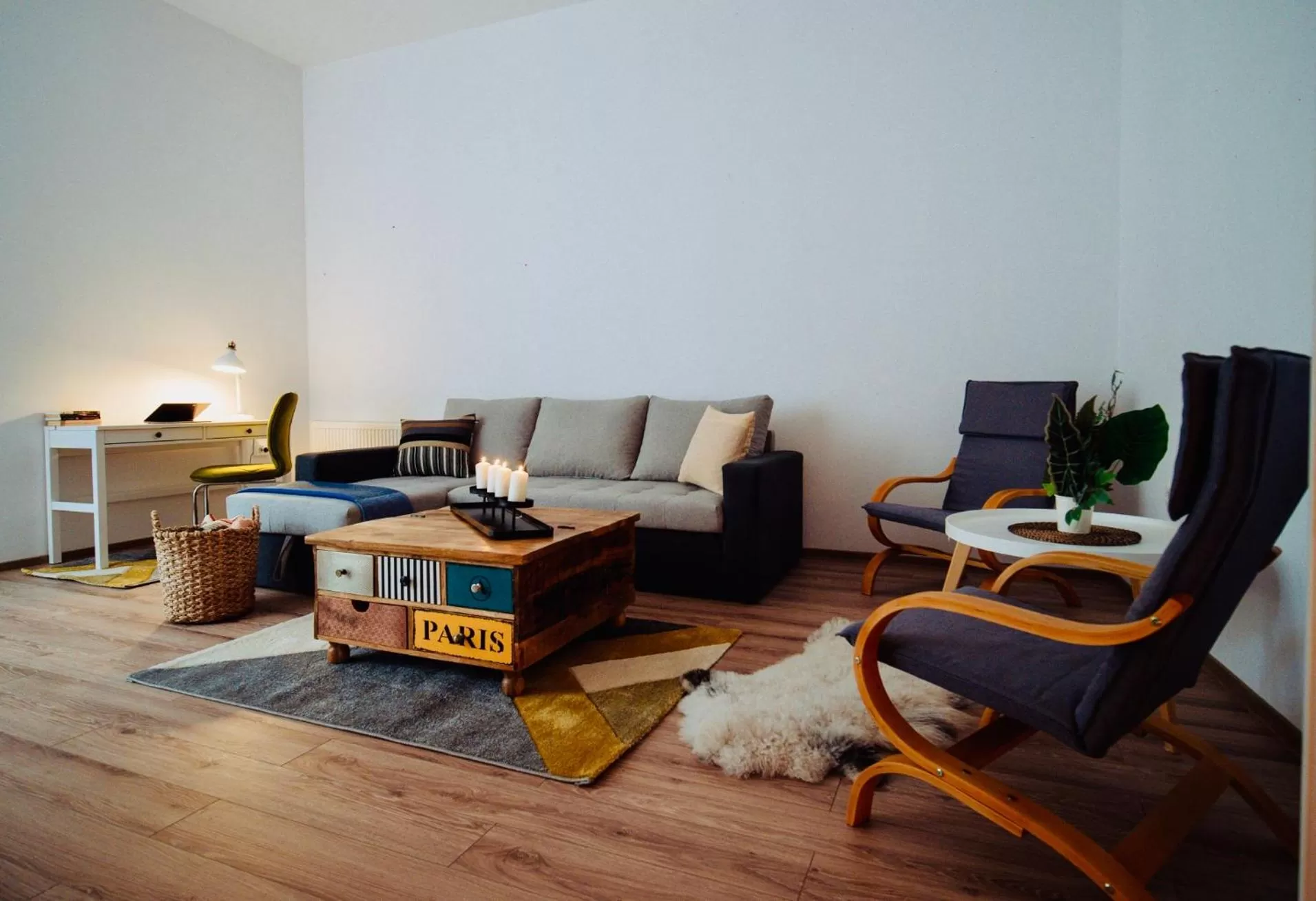 Living room in Zakarias Apartments