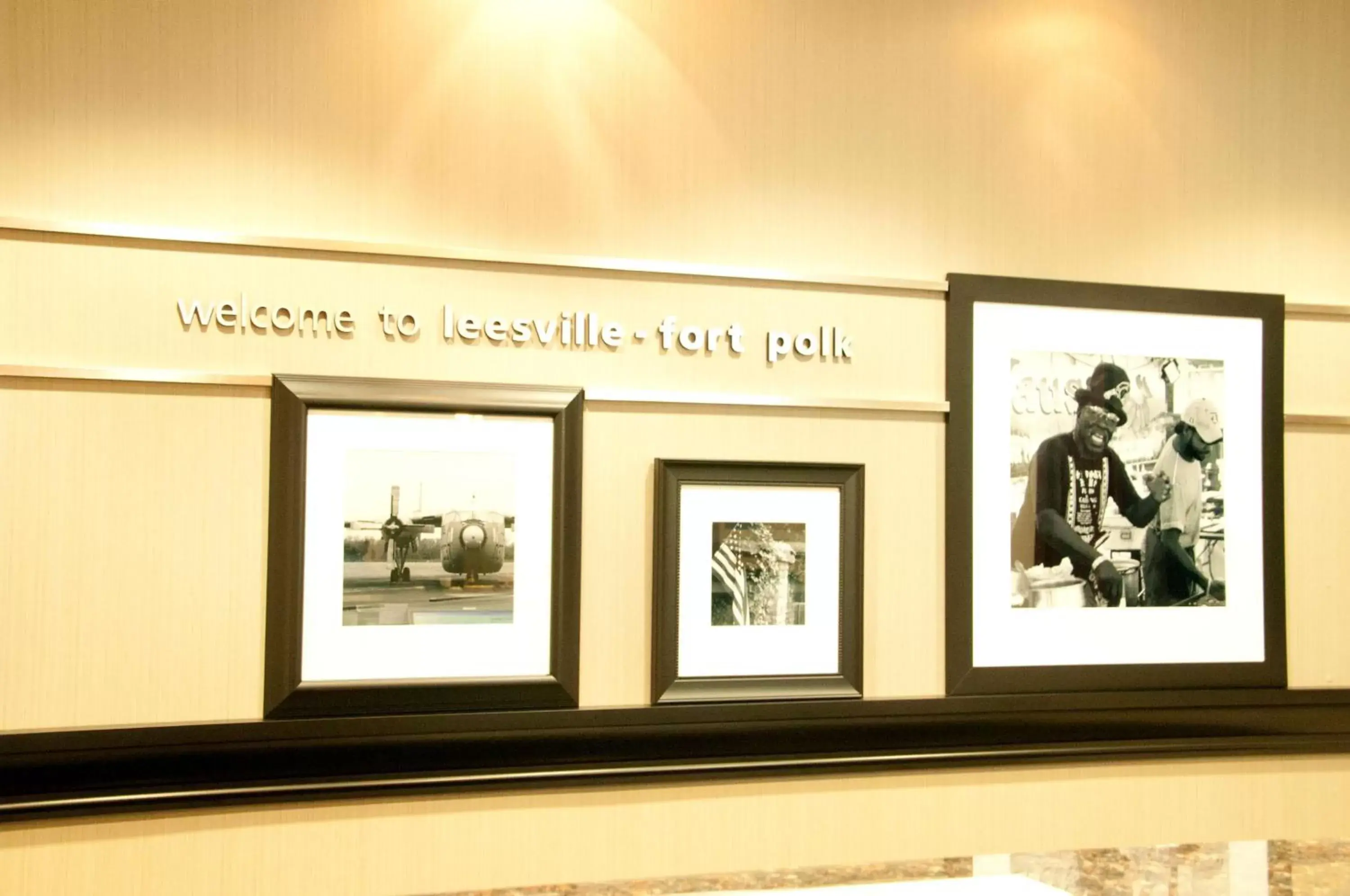 Lobby or reception in Hampton Inn Leesville