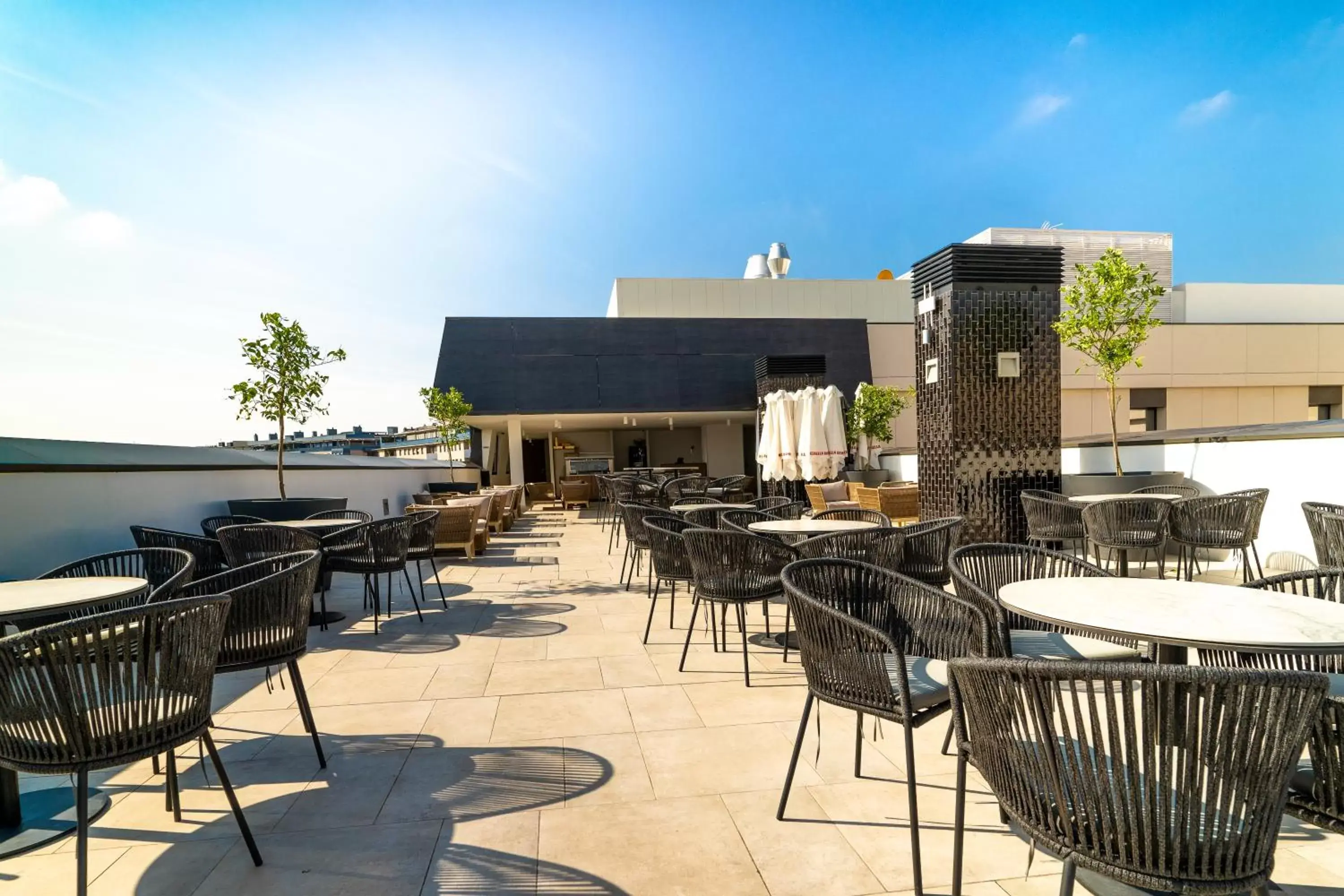 Balcony/Terrace in Hotel Giralda Center