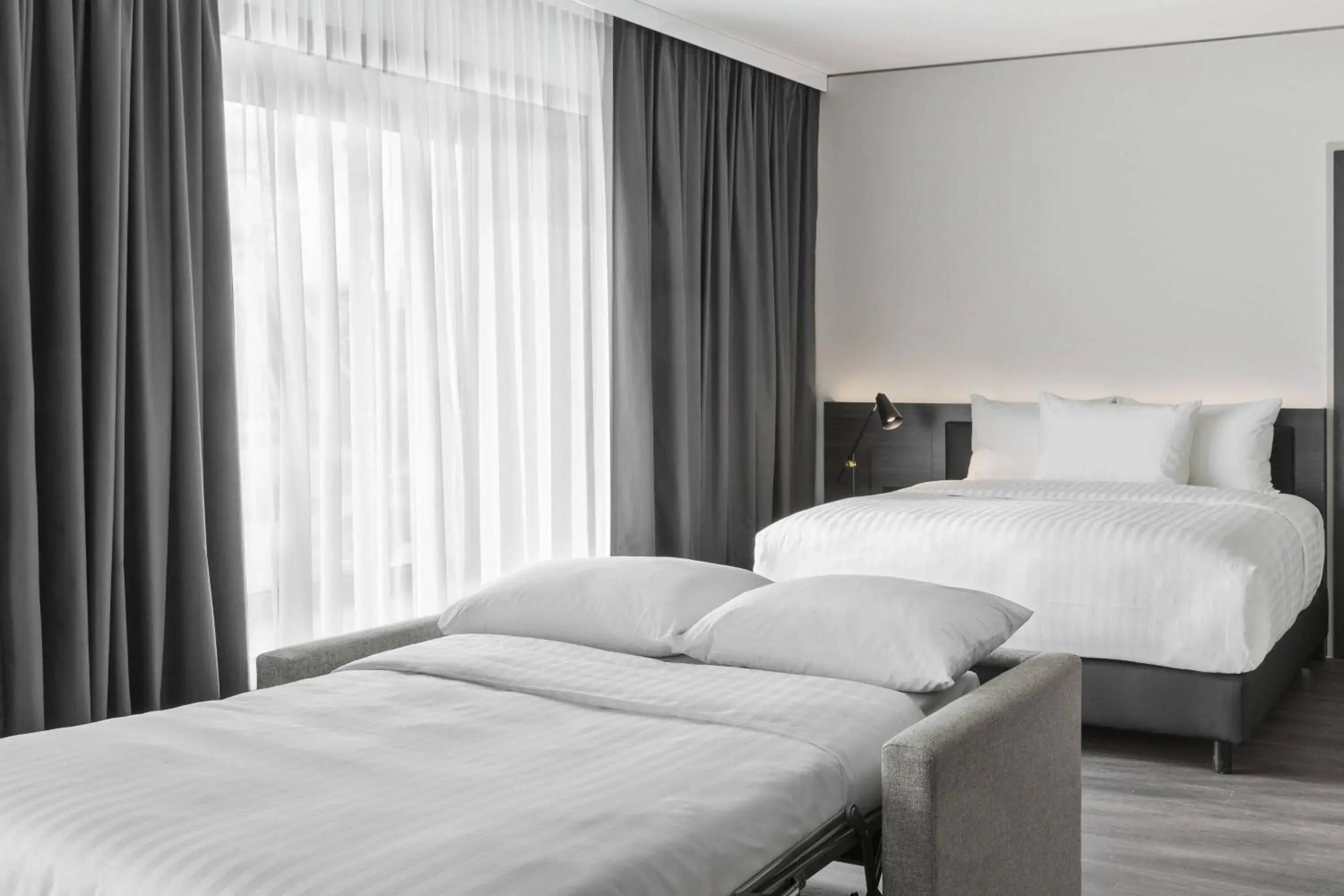 Bedroom, Bed in Residence Inn by Marriott Munich Ostbahnhof