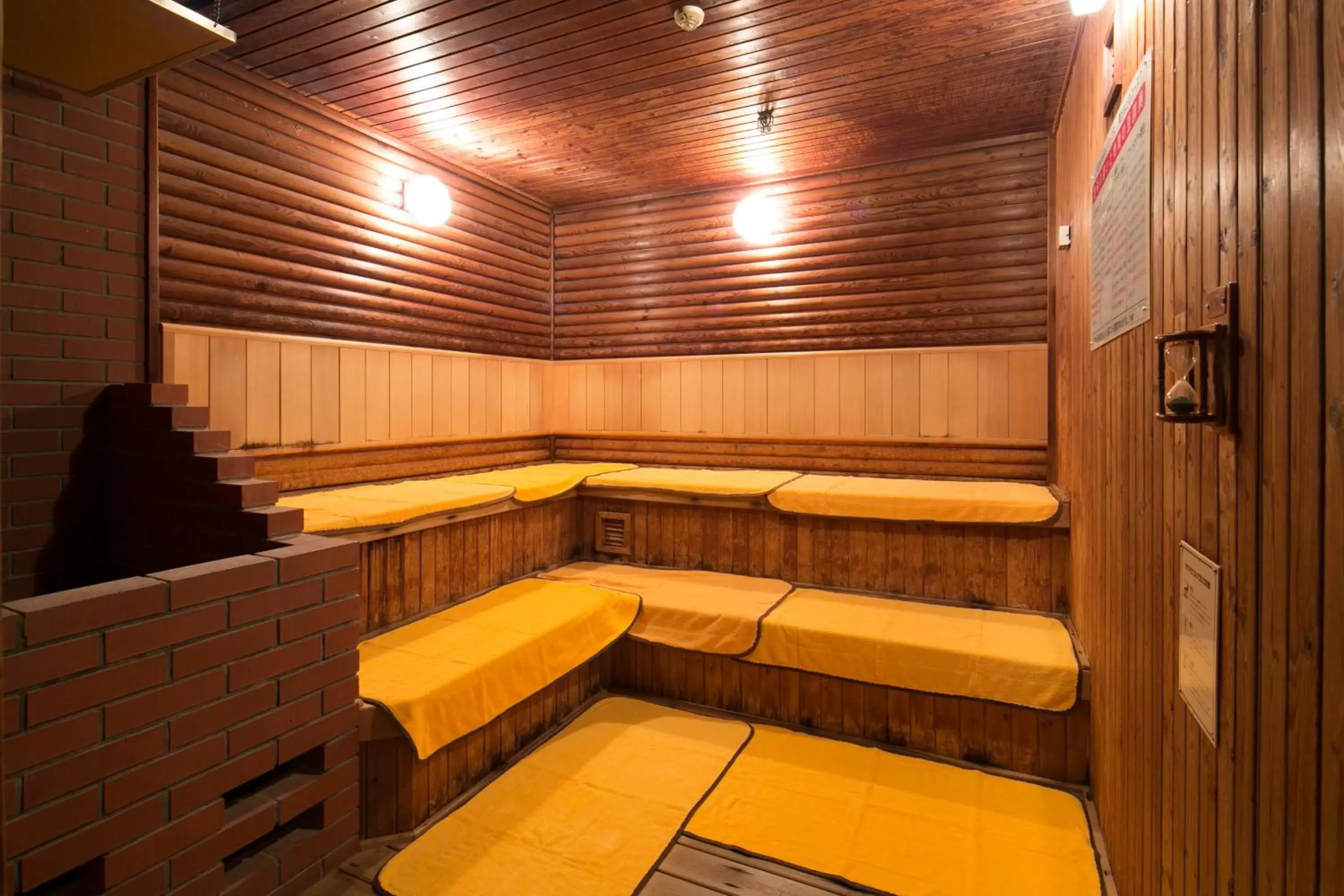 Sauna in Premier Hotel -CABIN- Obihiro