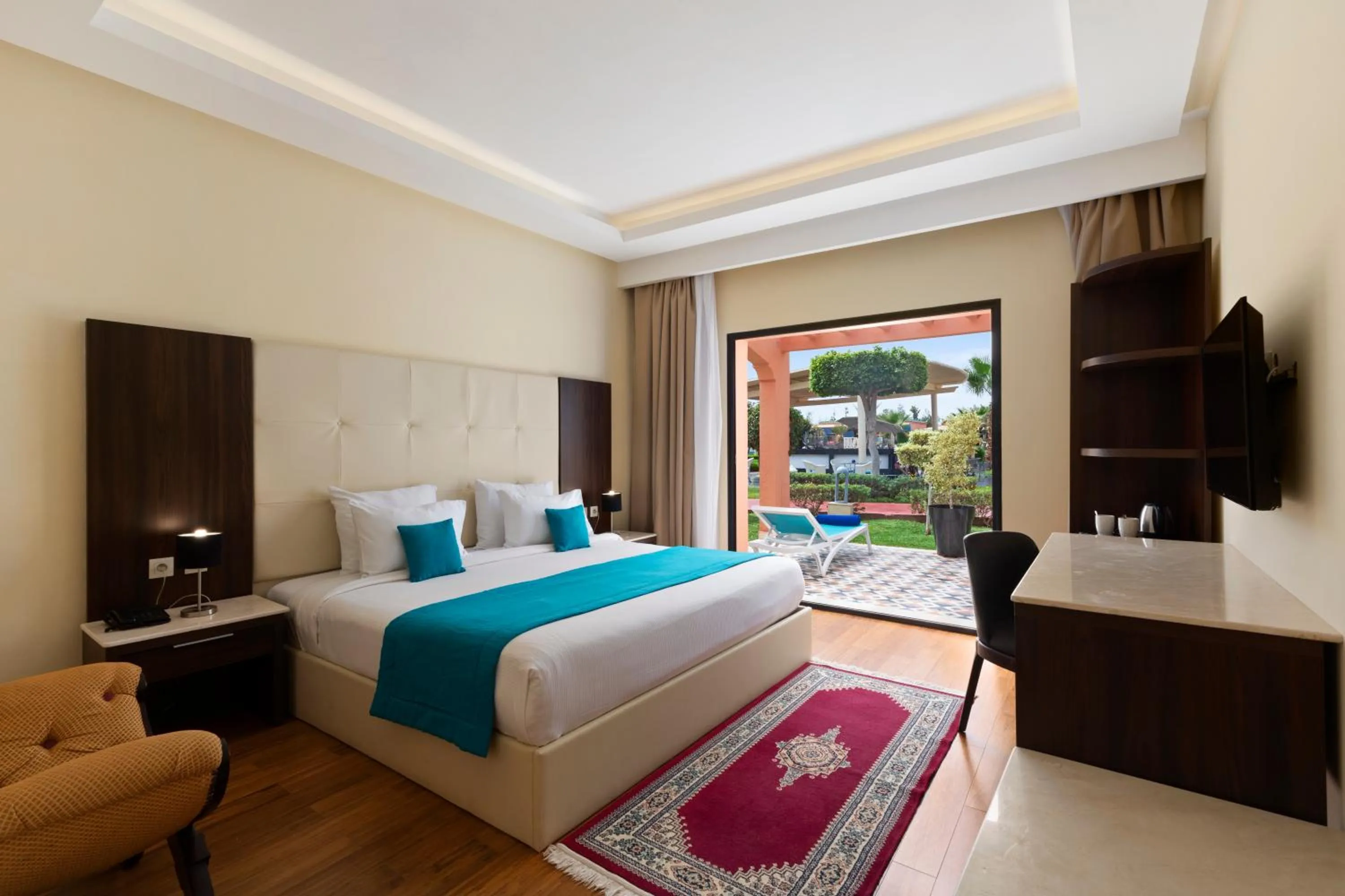 Bed in Pickalbatros Aqua Fun Club All Inclusive