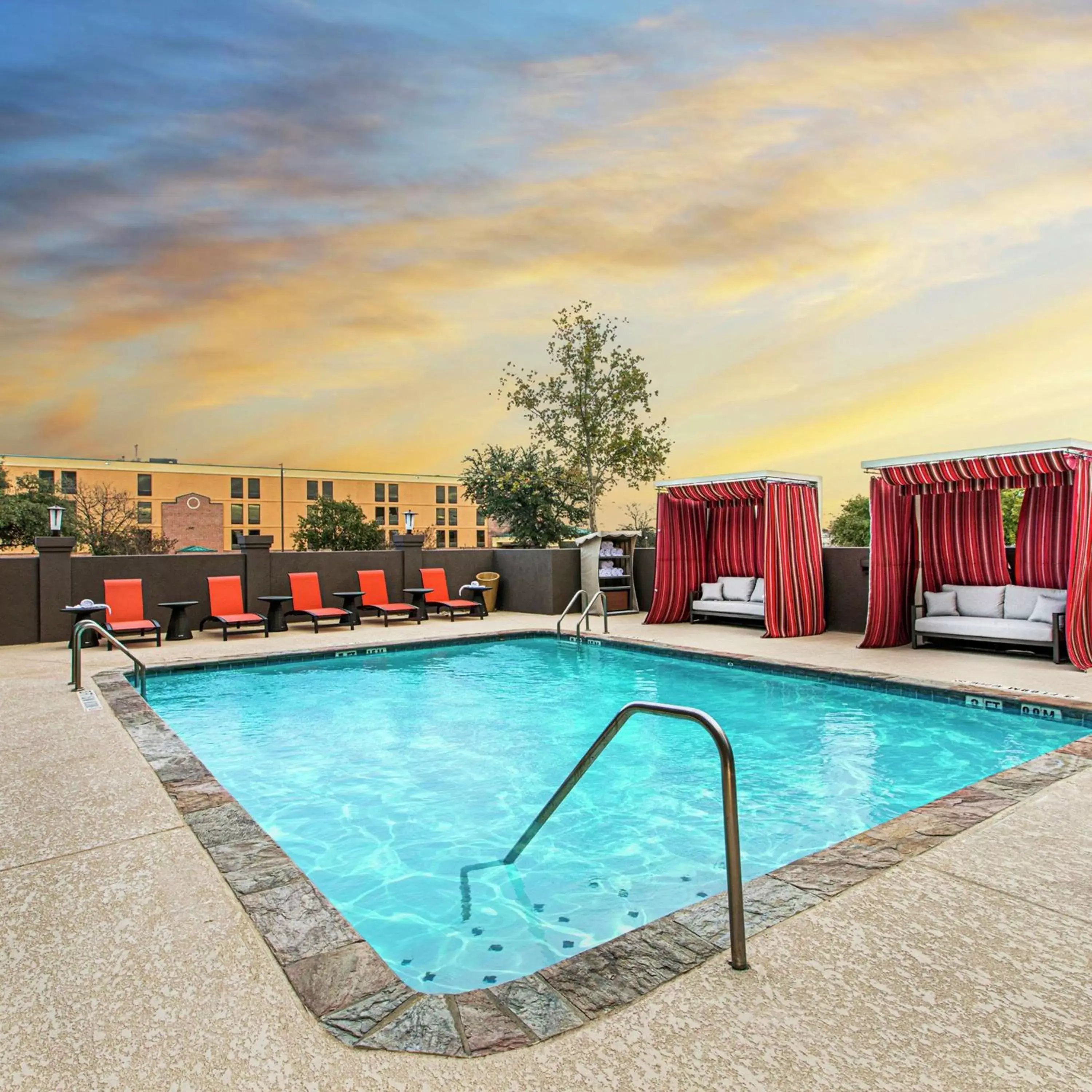 Pool view in DoubleTree by Hilton San Antonio Northwest - La Cantera Pool view in DoubleTree by Hilton San Antonio Northwest - La Cantera