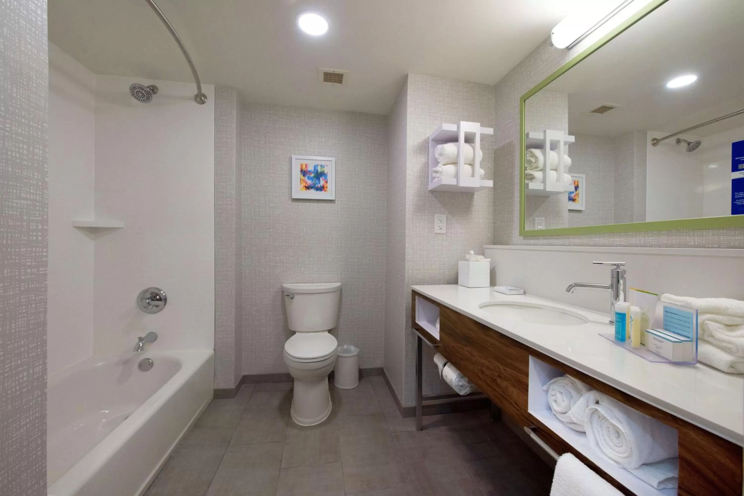 Bathroom in Hampton Inn Fayetteville