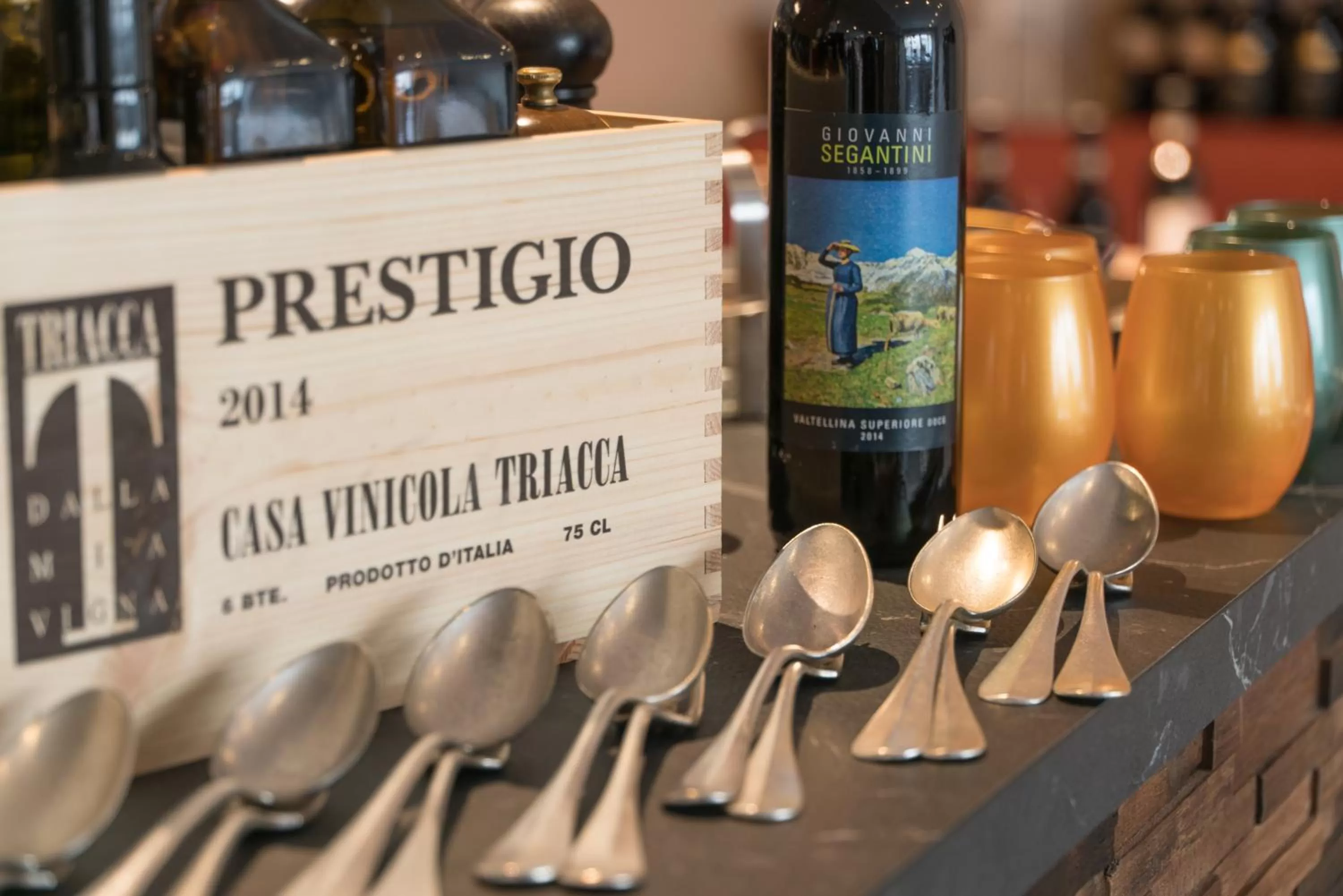 Lounge or bar in Poschiavo Suisse Hotel