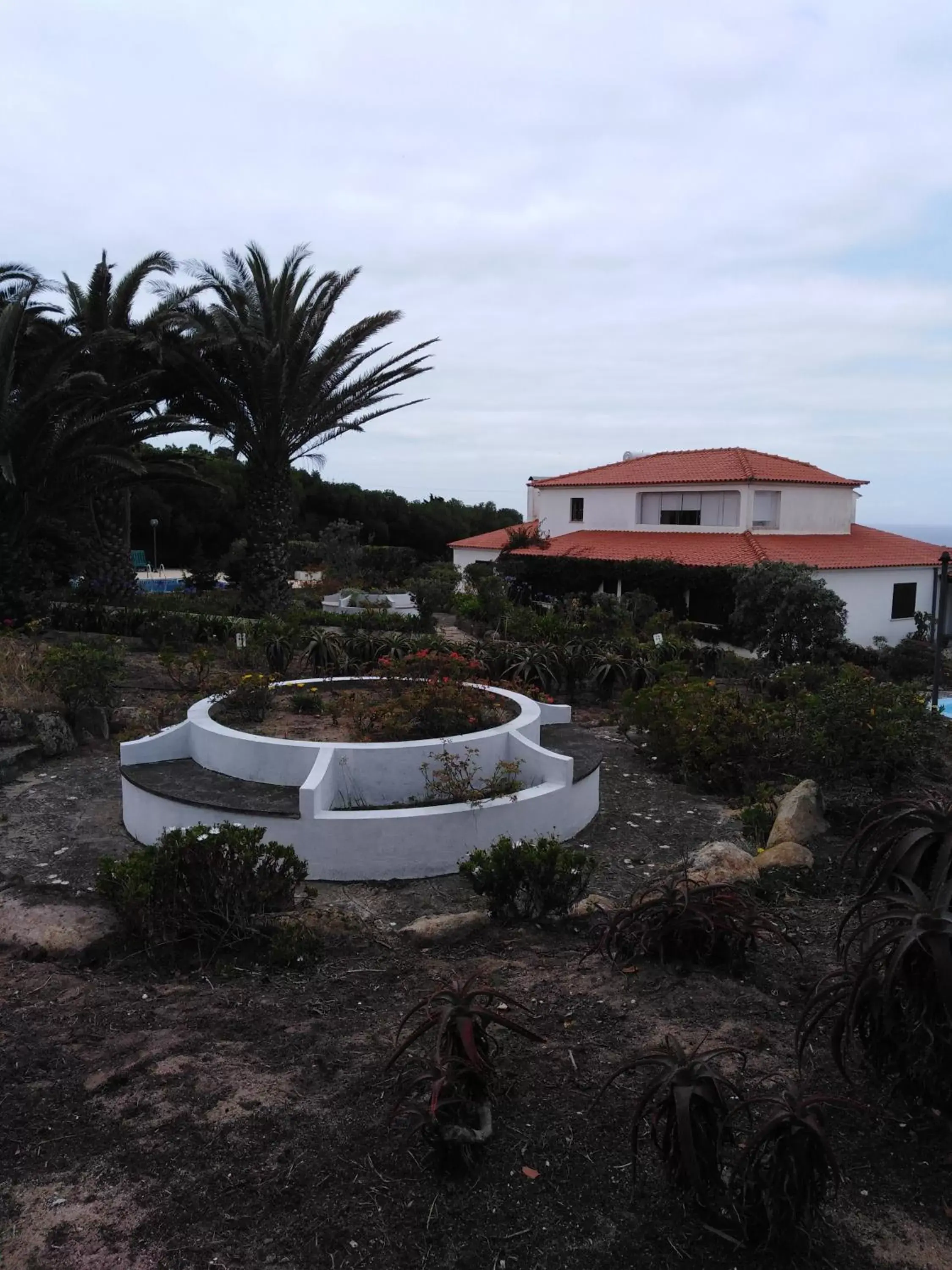 Garden view in Alto da Praia Villa