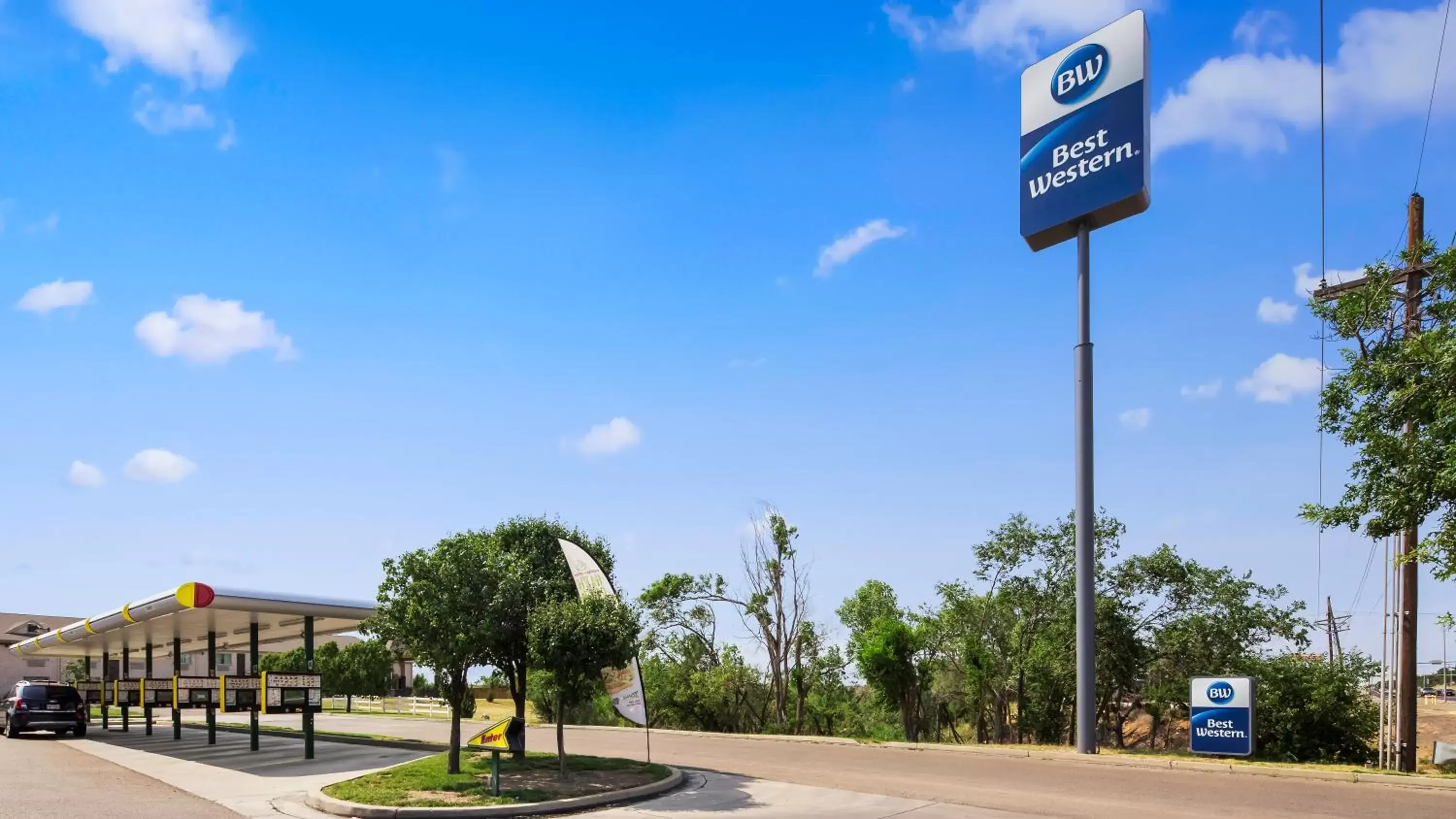 Facade/entrance in Best Western Borger Inn