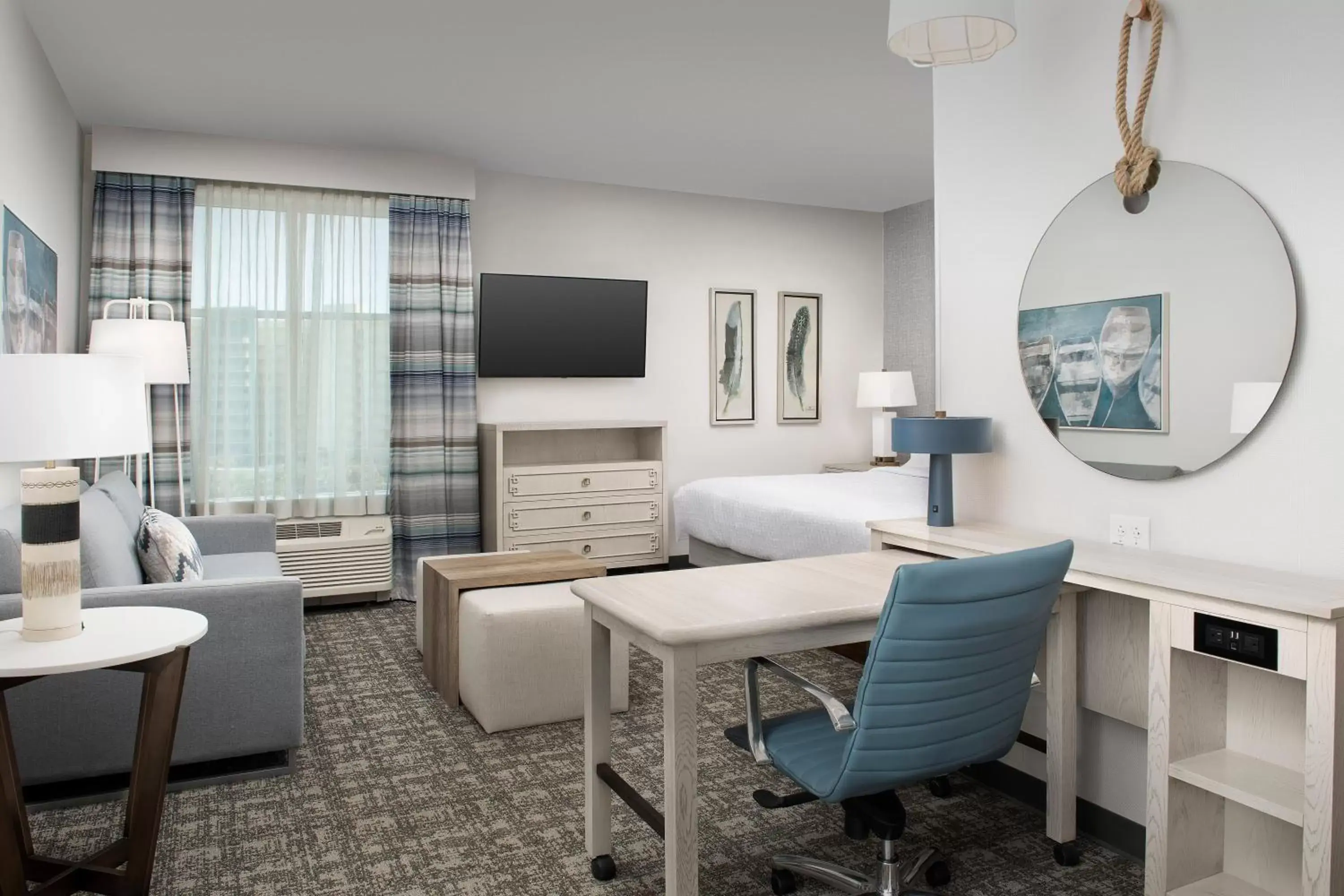 TV and multimedia, Seating Area in Homewood Suites By Hilton Destin