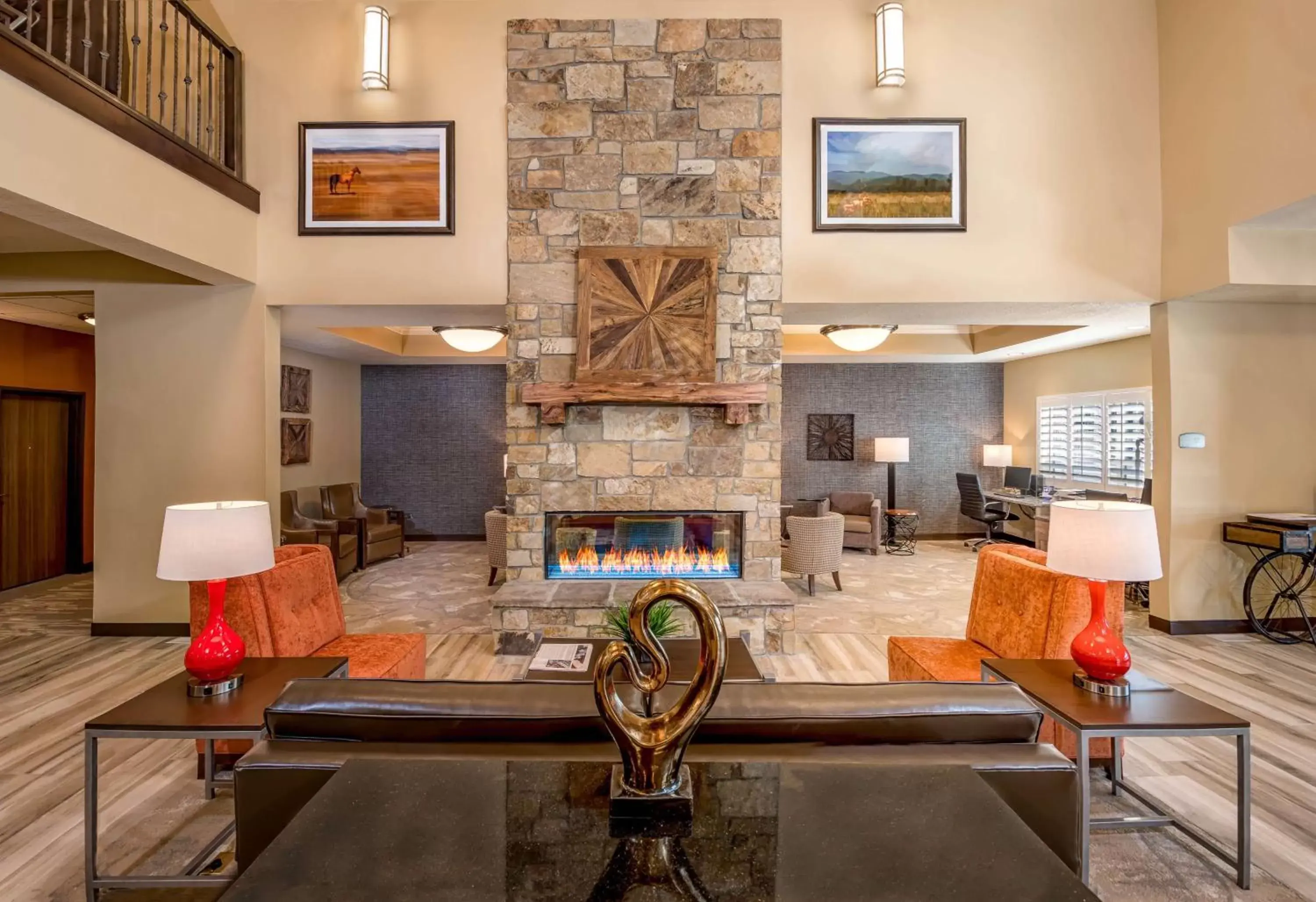 Lobby or reception, Seating Area in Best Western Plus Heber Valley Hotel