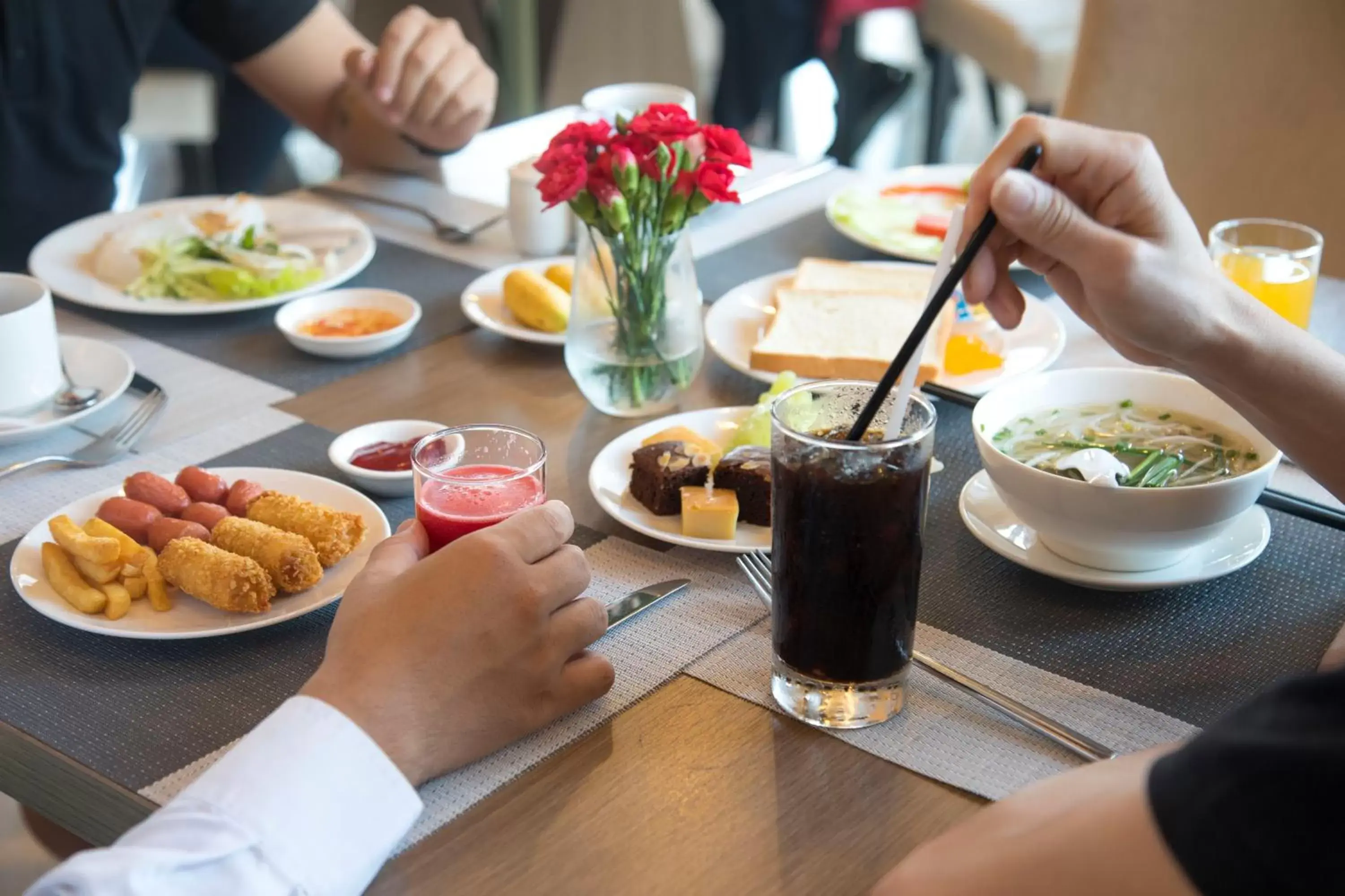 Breakfast in Muong Thanh Luxury Ca Mau Hotel