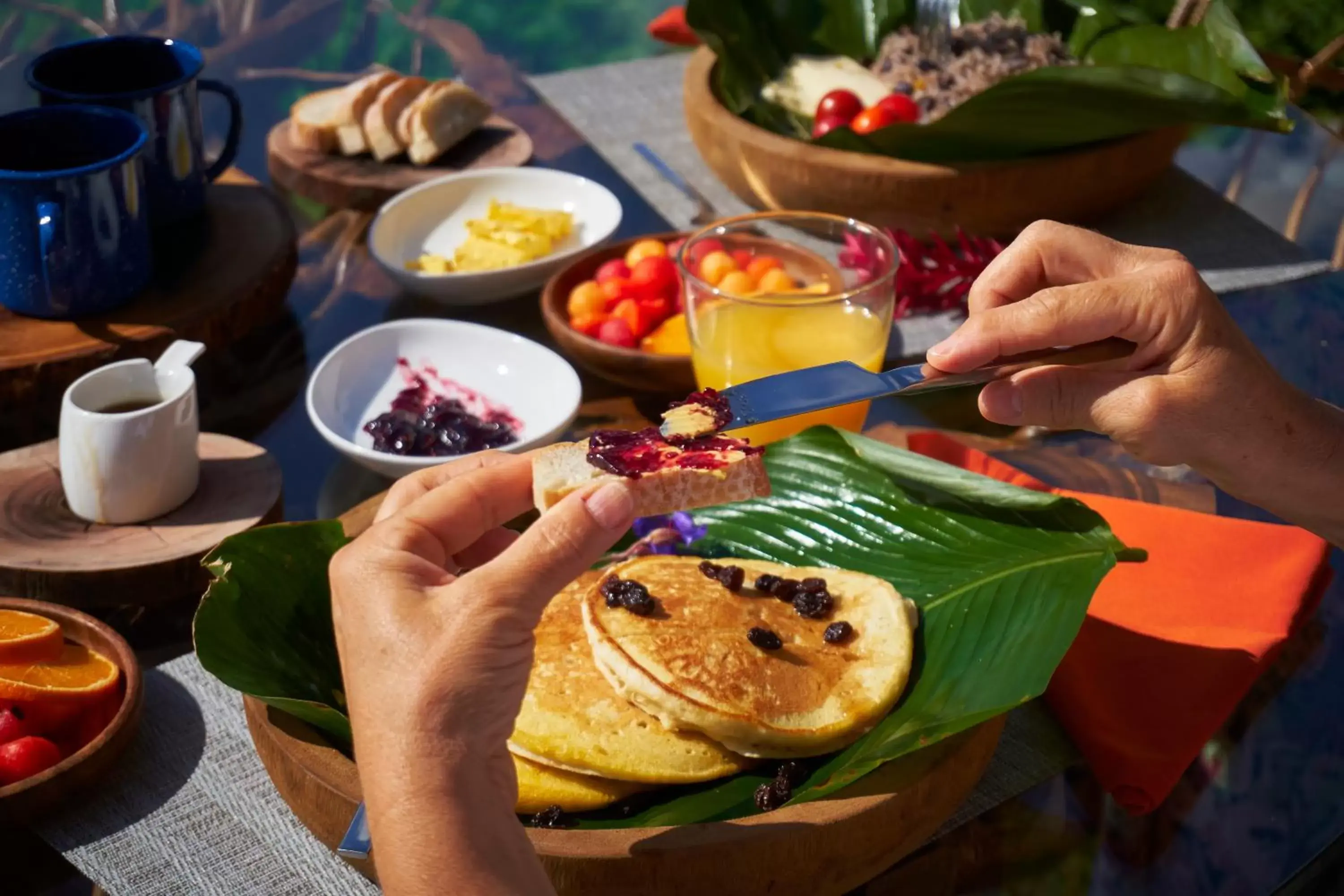 Breakfast in Ecolirios Boutique Hotel and Spa