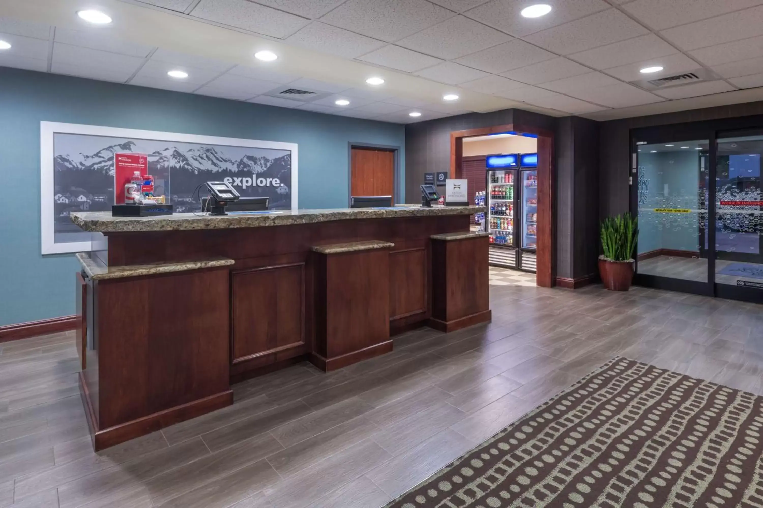 Lobby or reception in Hampton Inn Lehi-Thanksgiving Point Lobby or reception in Hampton Inn Lehi-Thanksgiving Point