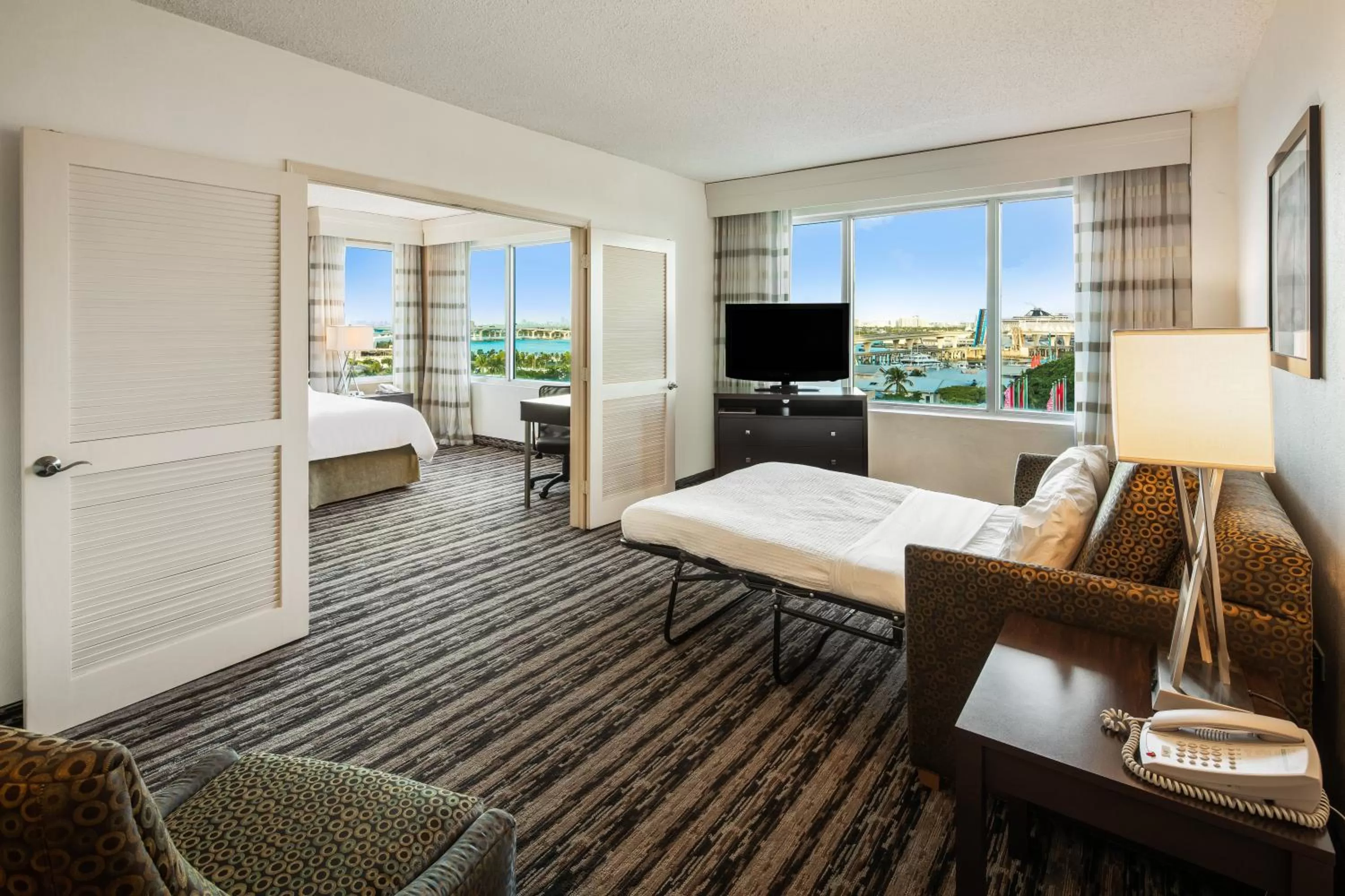 Photo of the whole room, Bed in Holiday Inn Hotel Port of Miami-Downtown by IHG