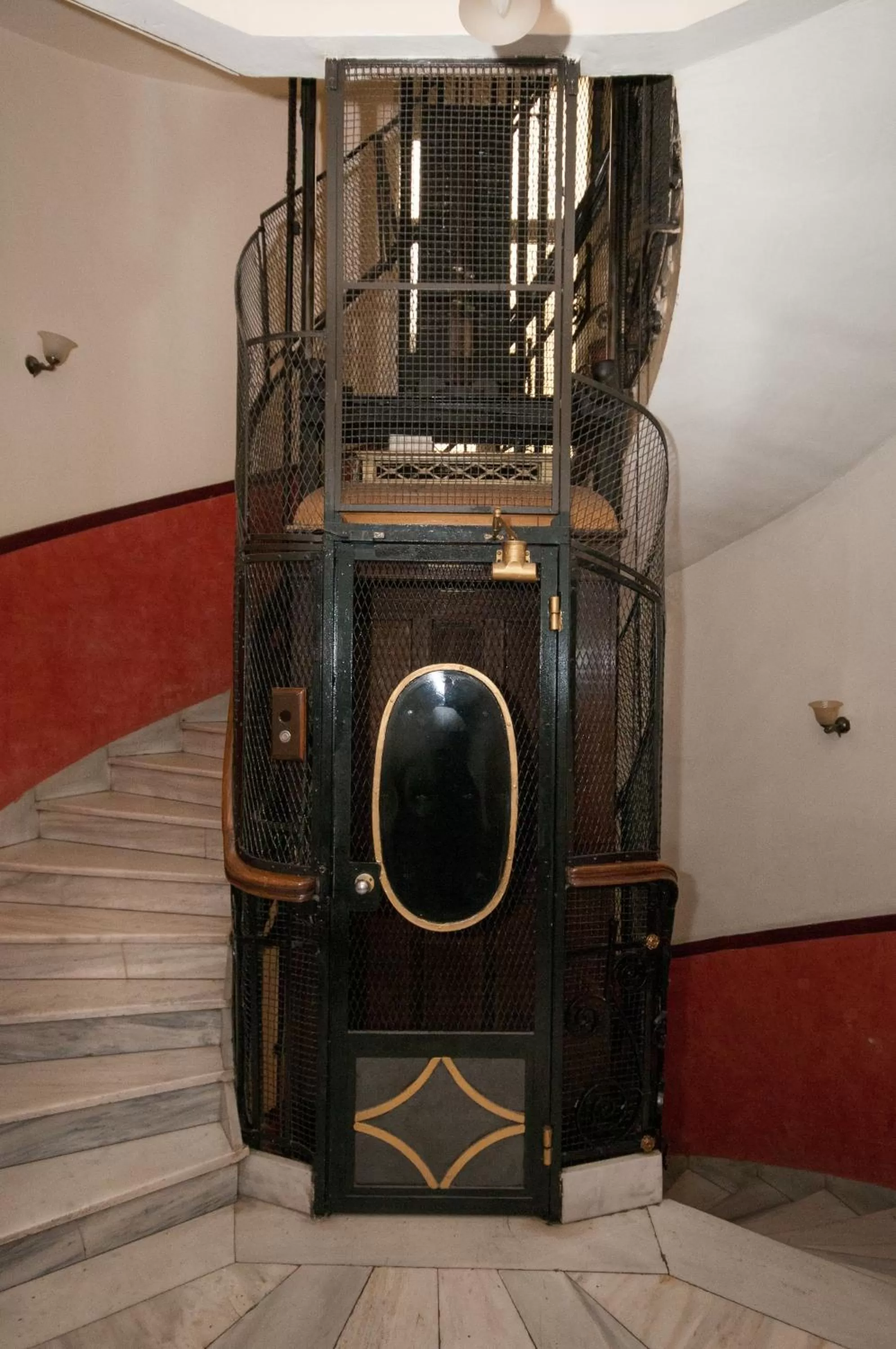 Decorative detail in Cecil Hotel