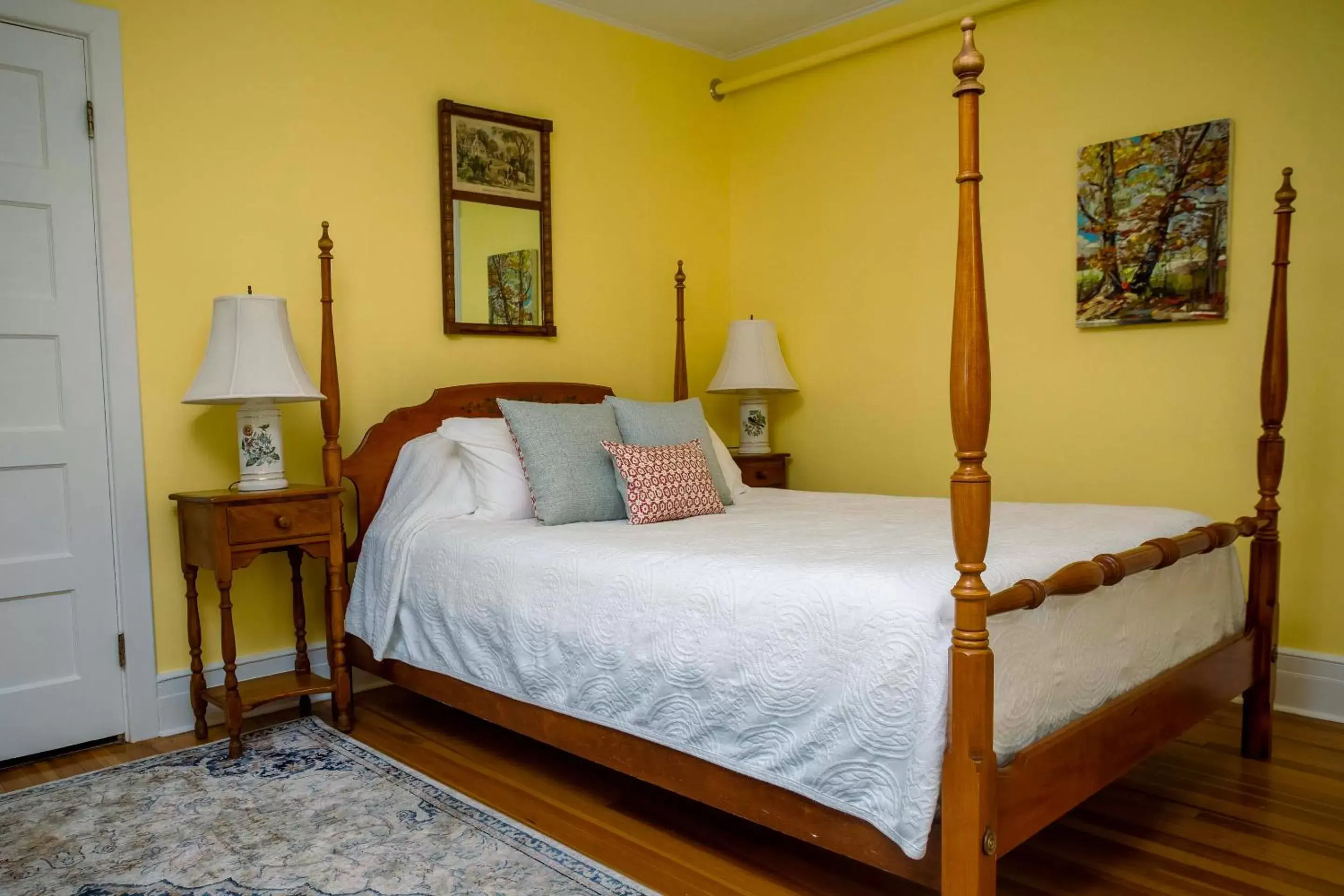 Bedroom, Bed in The Hartness House