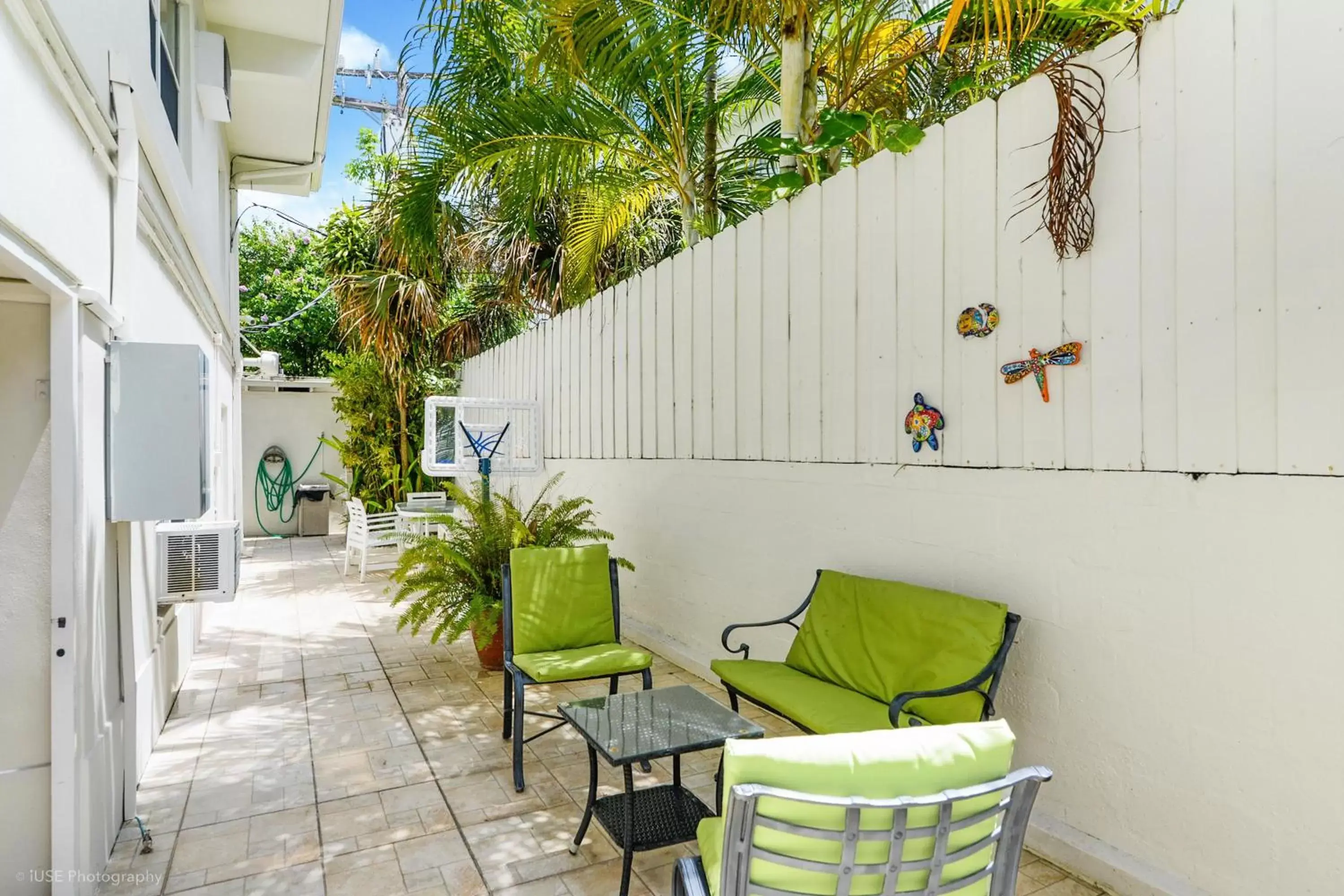 Seating area in Soleado Hotel