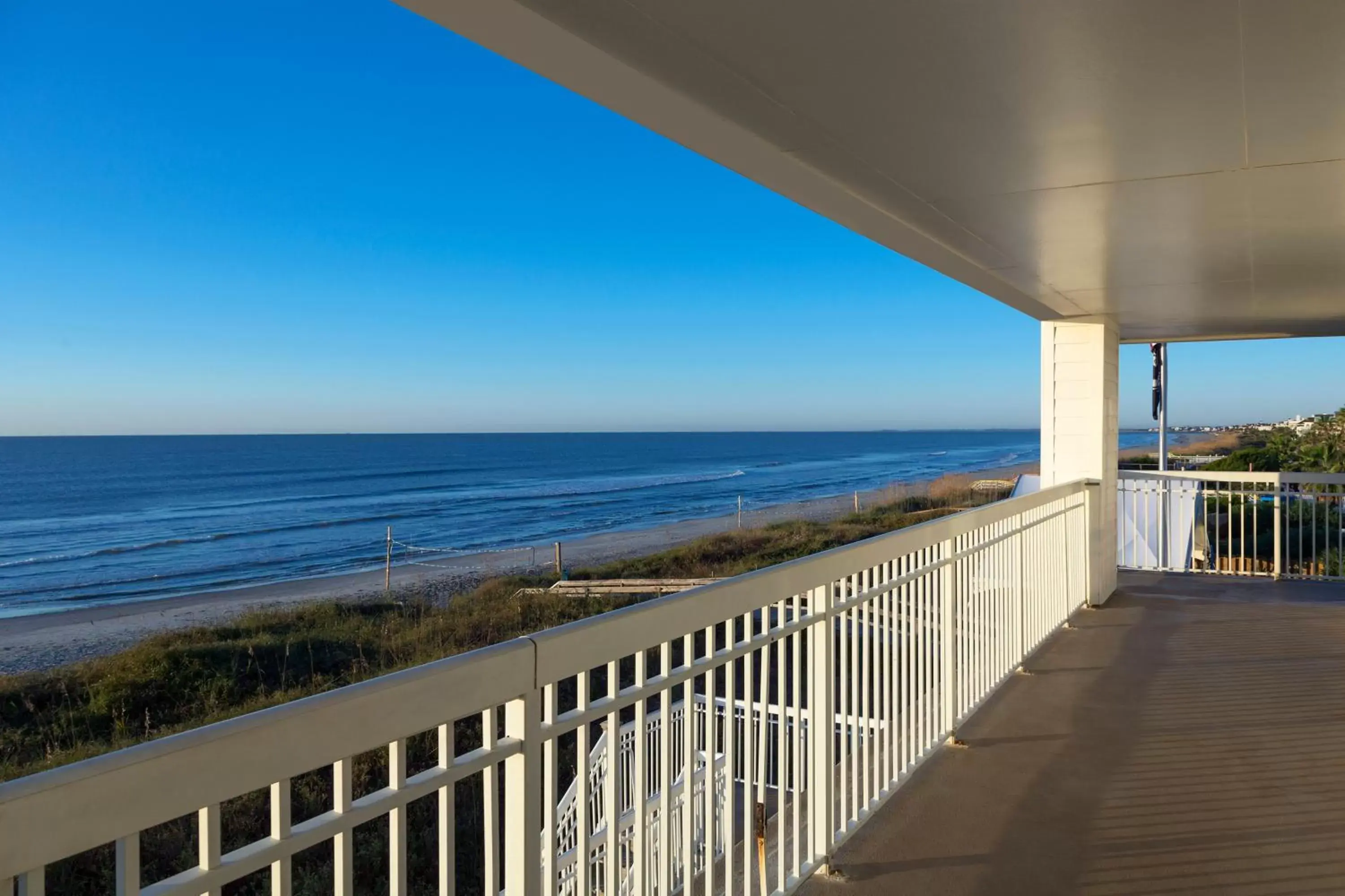 Balcony/Terrace in Seaside Inn - Isle of Palms