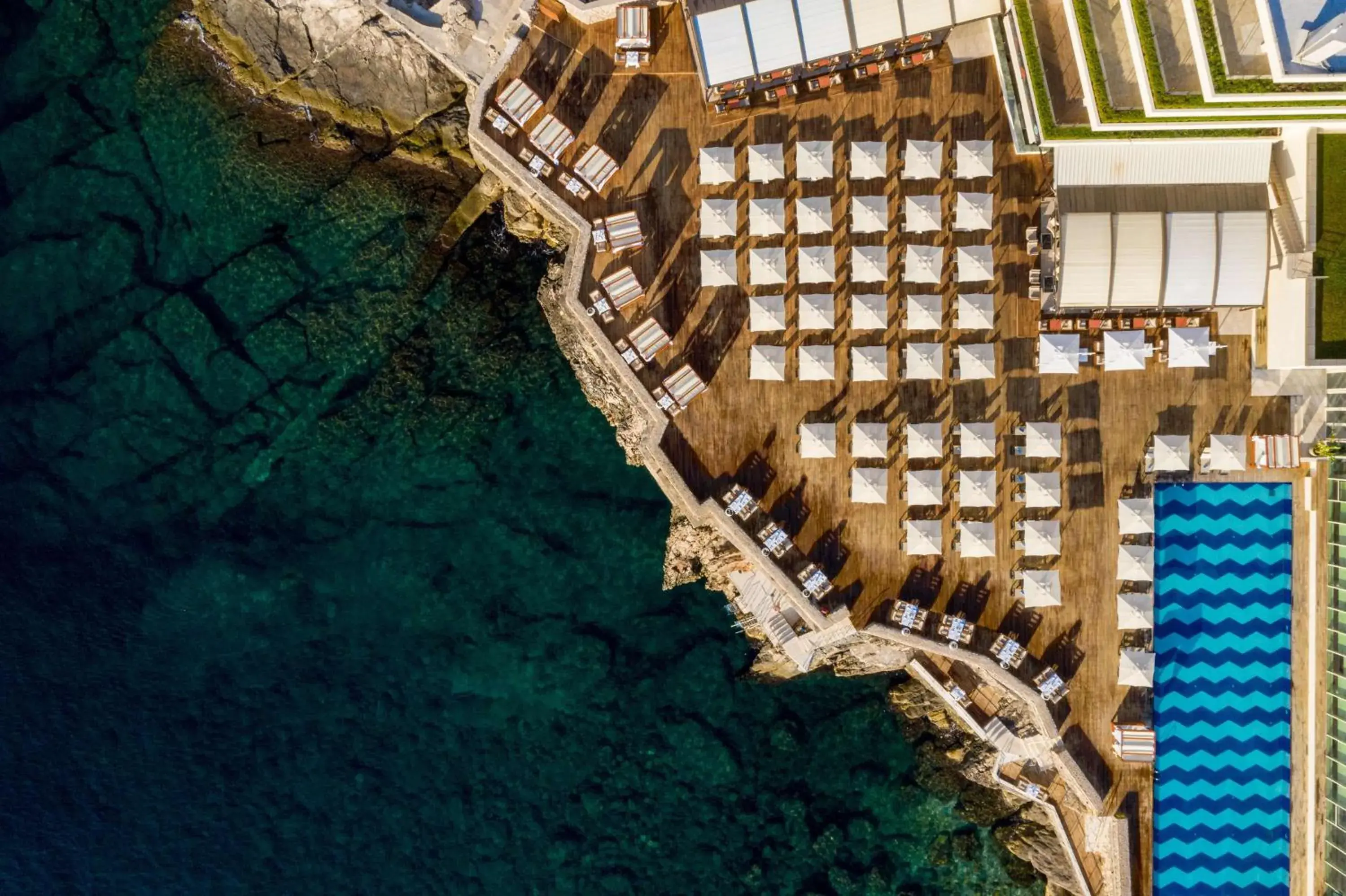 Beach, Pool View in Rixos Libertas Dubrovnik