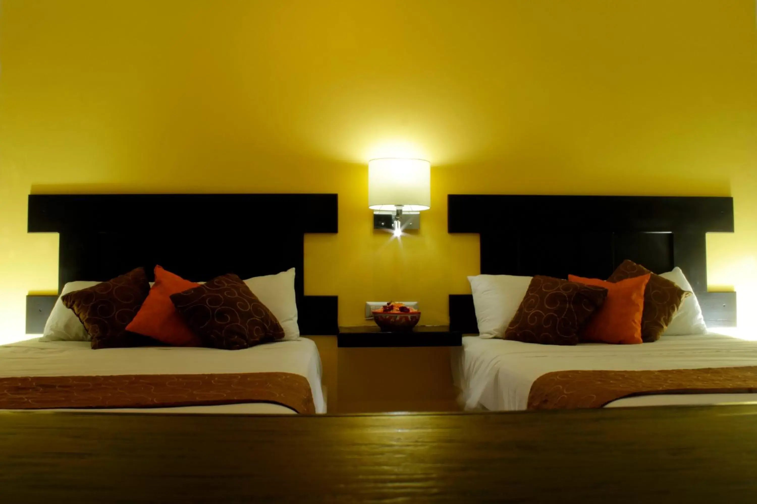 Bed in Hotel Nautilus