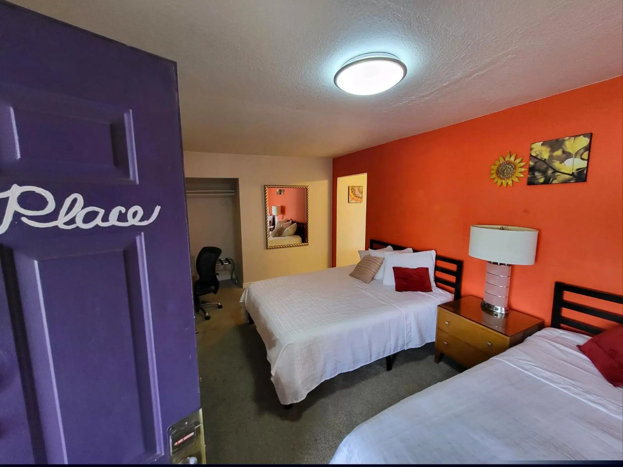 Bed in Rose's Motel Bed in Rose's Motel