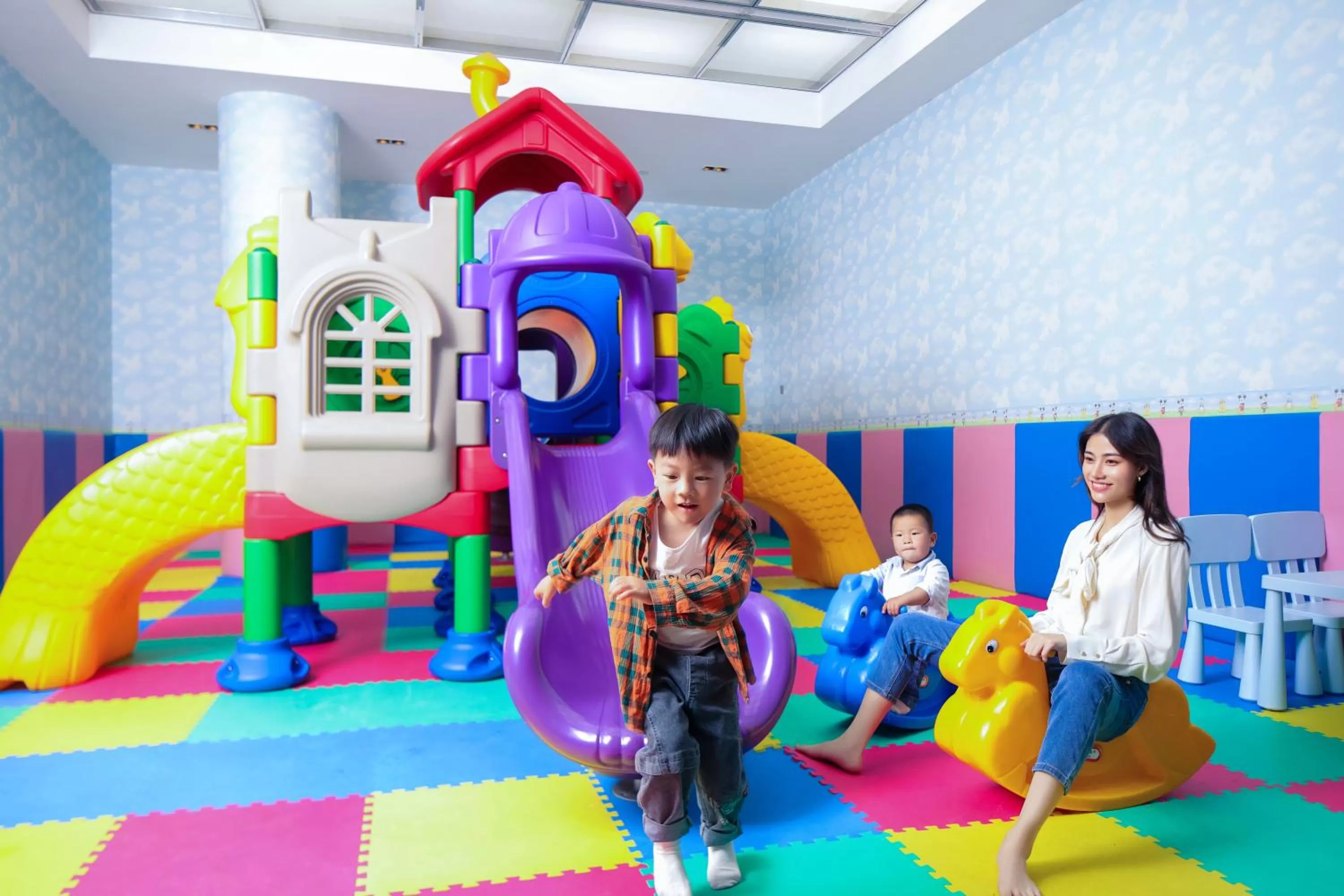Children play ground in Pan Pacific Serviced Suites Ningbo