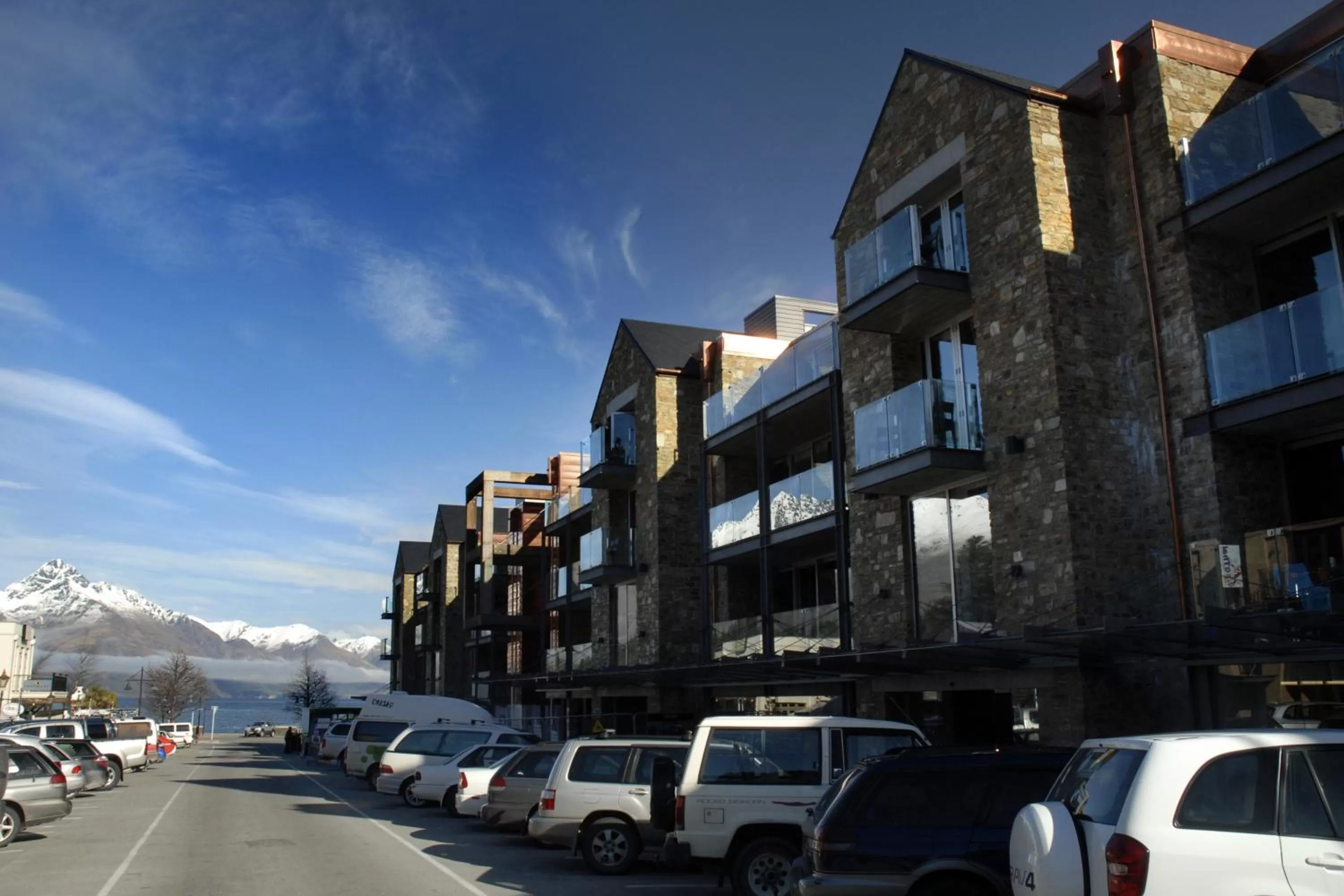 Facade/entrance in Nomads Queenstown Hostel