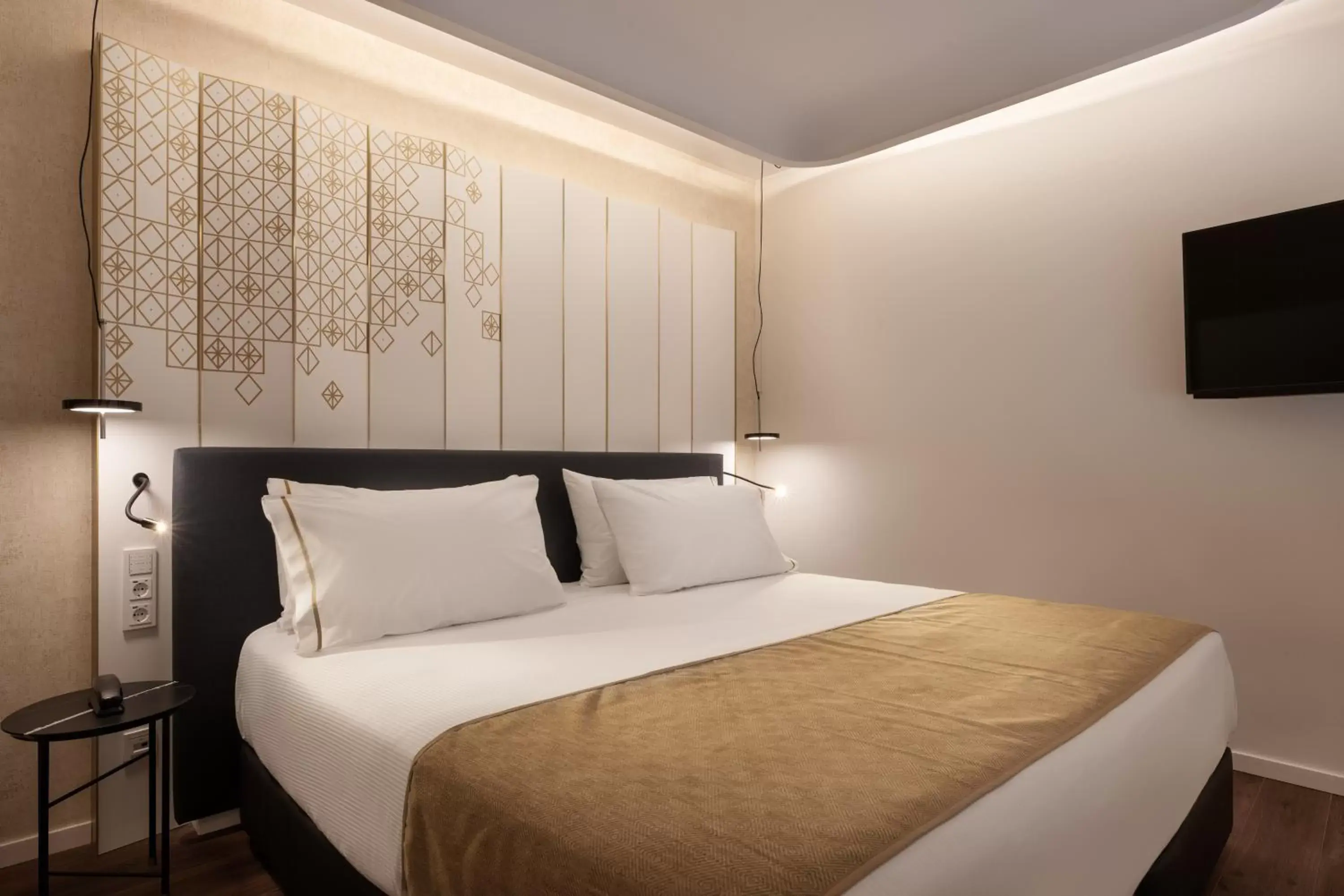 Bedroom, Bed in Áurea Palacio de Correos by Eurostars Hotel Company