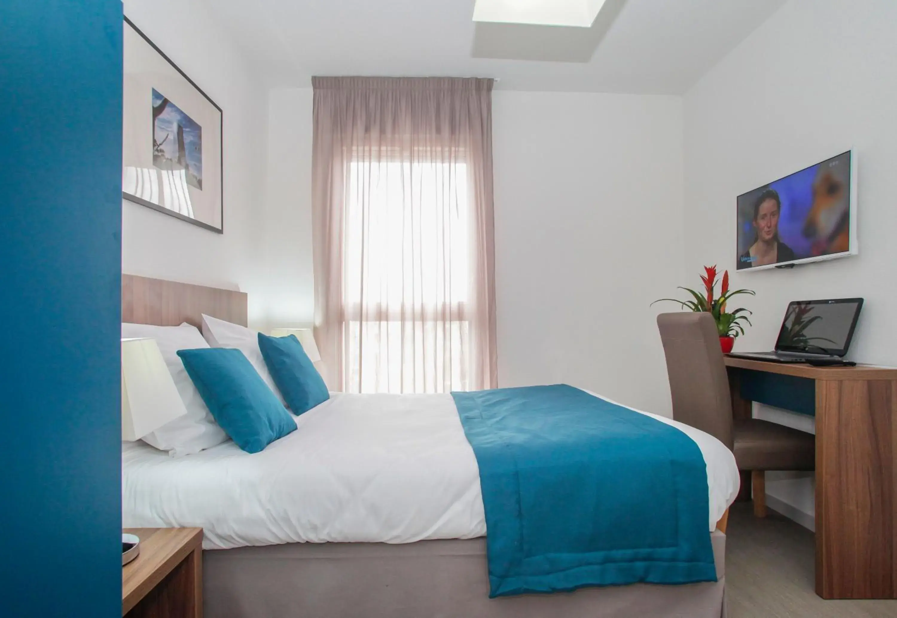 Bedroom, Bed in Appart'hôtel Odalys City - Orléans Centre Bedroom, Bed in Appart'hôtel Odalys City - Orléans Centre