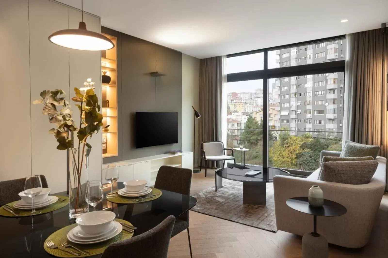Living room, Seating Area in Marriott Executive Apartments Istanbul Fulya