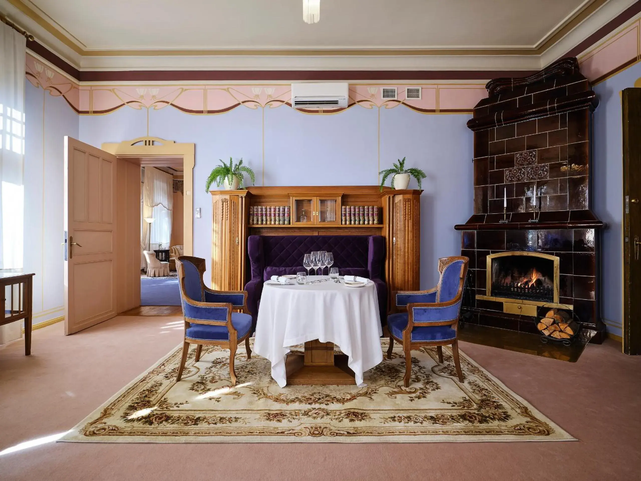 Living room in Villa Ammende Restaurant and Hotel